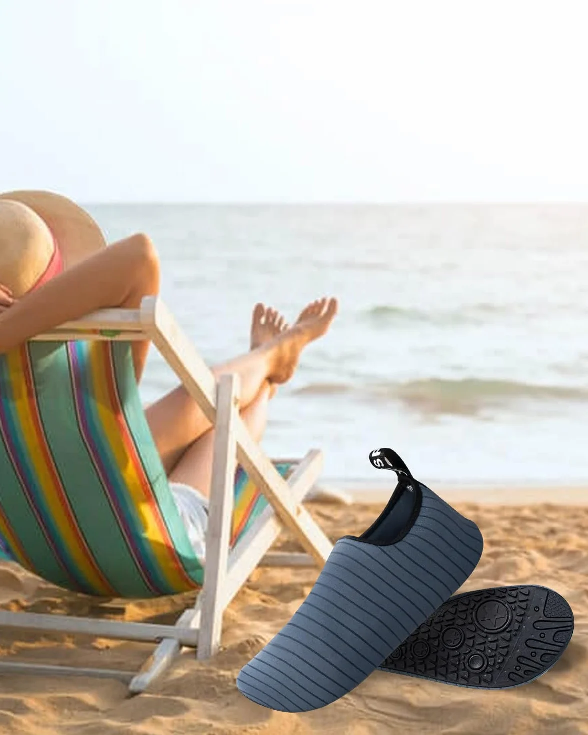 COONE Buty do wody dla mężczyzn i kobiet, bose stopy, suche skarpetki do wody, basen, plaża rzeczna, surfing na świeżym powietrzu, praktyka jogi