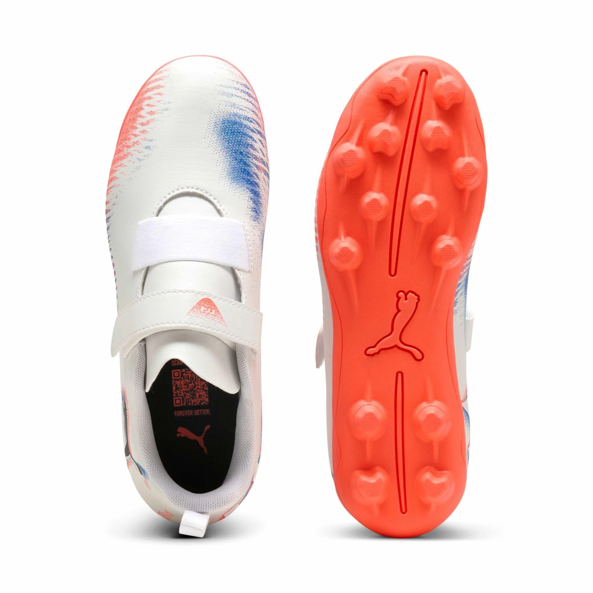 PUMA Uniseks - dzieci Future 8 Play V Fg/Ag Rb JrButy do piłki nożnej