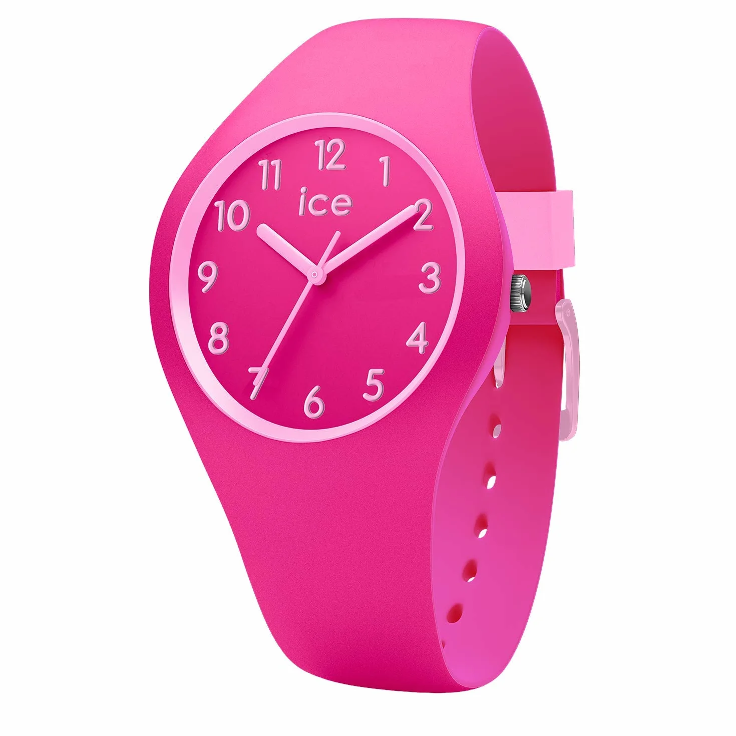 Ice-Watch - ICE ola kids Fairy tale - Różowy zegarek dziewczęcy z silikonowym paskiem - 014430 (Small)