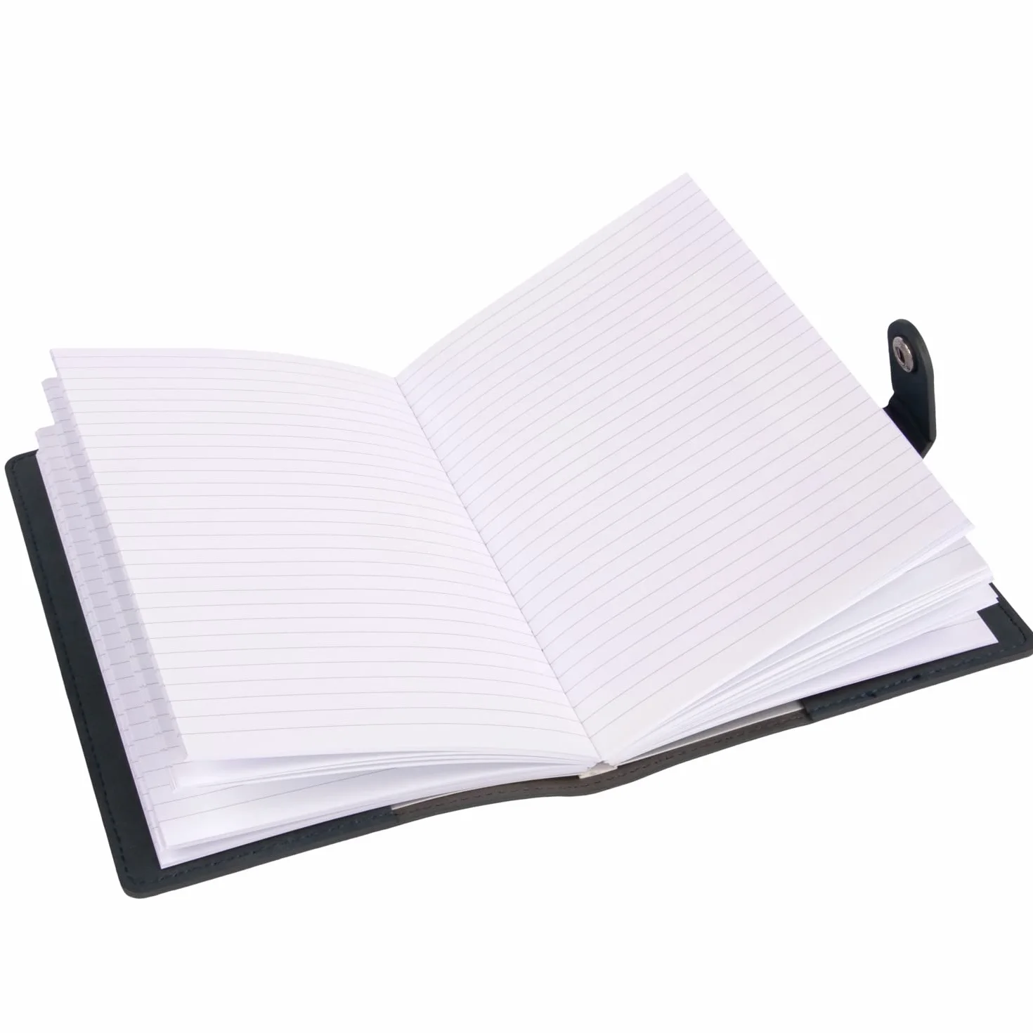 Idena 12247 - Zeszyt w kratkę, 160 stron, 100 g/m², ze wstążką, uzupełnianie stron wewnętrznych