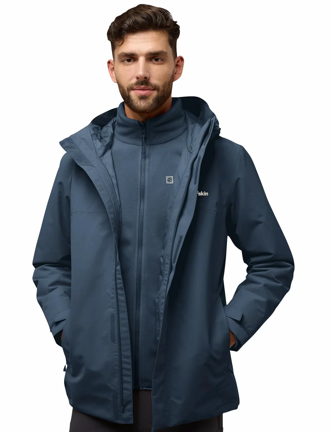 Jack Wolfskin Kurtka Mężczyźni Altenberg 3 W 1 Jkt M