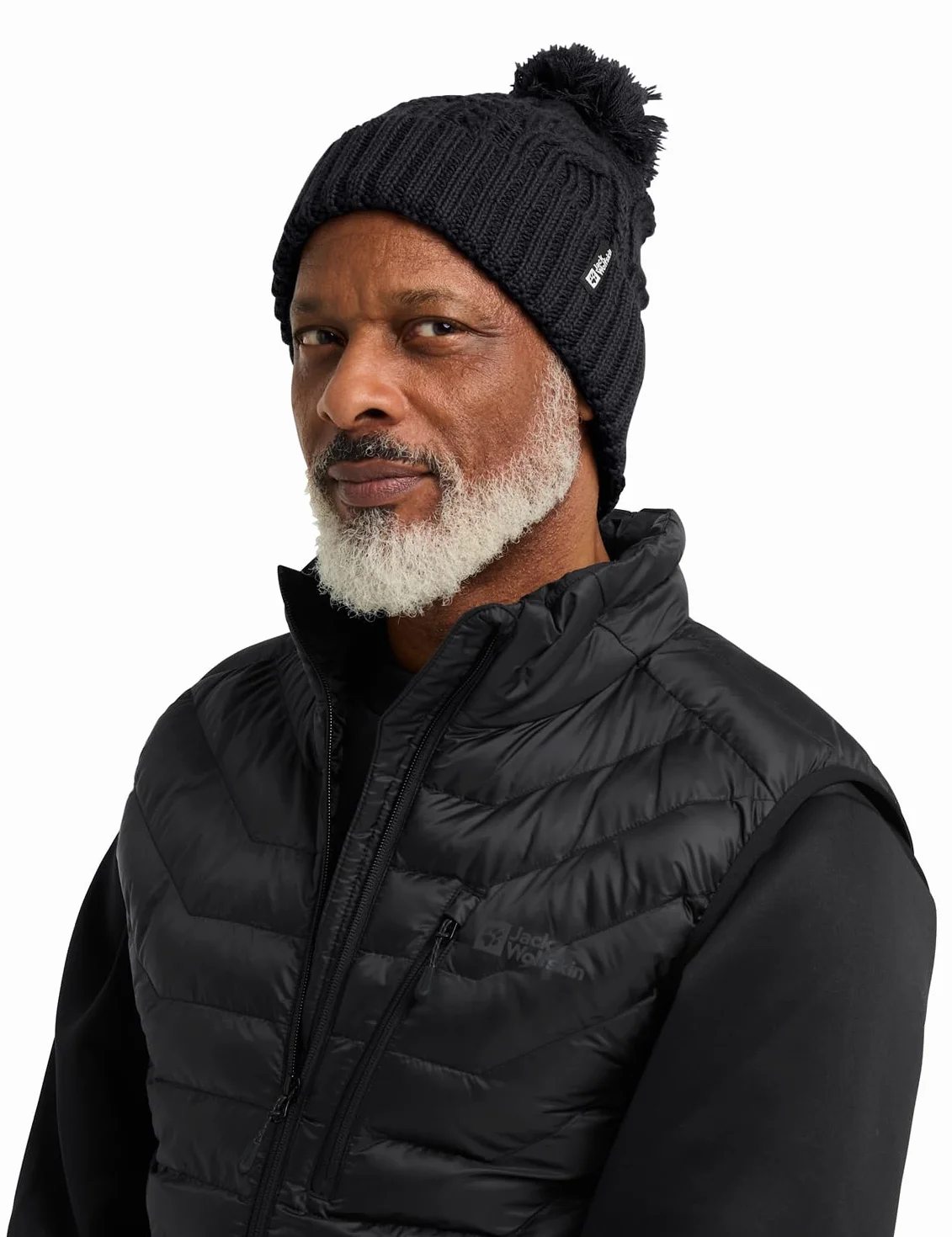 Jack Wolfskin Czapka beanie z pomponem, uniseks