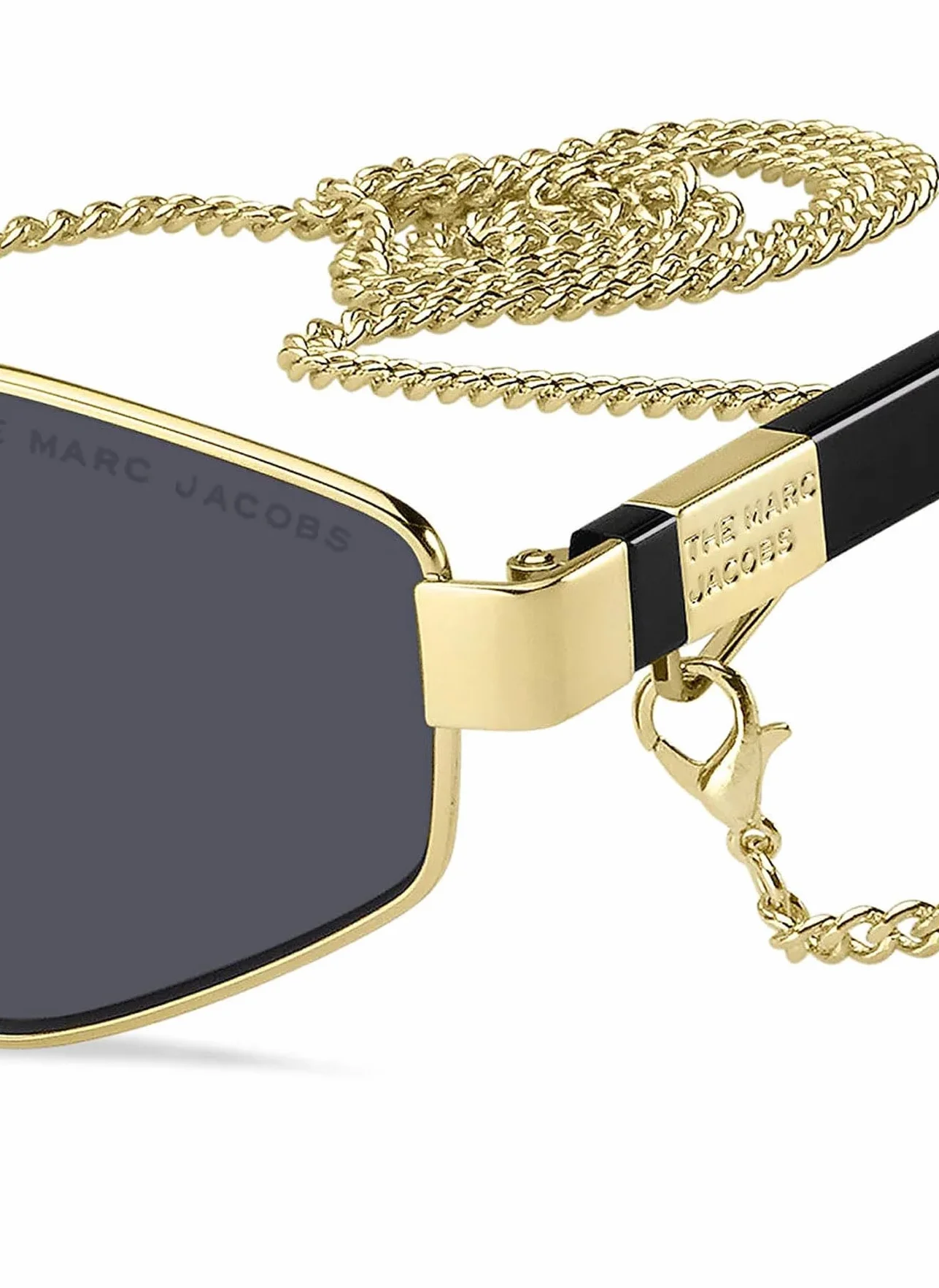 Marc Jacobs MARC 496/S Okulary Przeciwsłoneczne Gold/Grey 55/17/140 donna