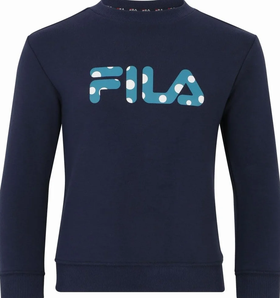 FILA Lieth bluzy dziewczęce, niebieski, 86-92