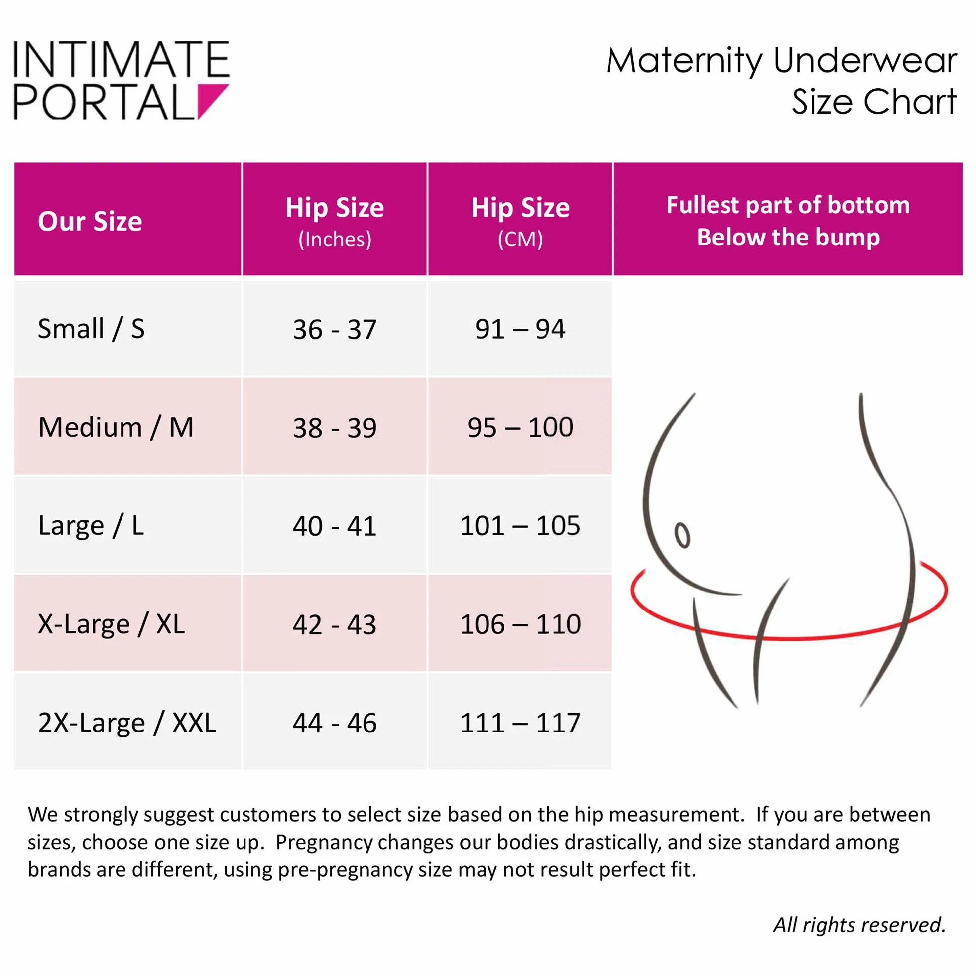 Intimate Portal Foldable Bielizna Ciążowa Damska Pod Brzuch Bawełniane Majtki Ciążowe
