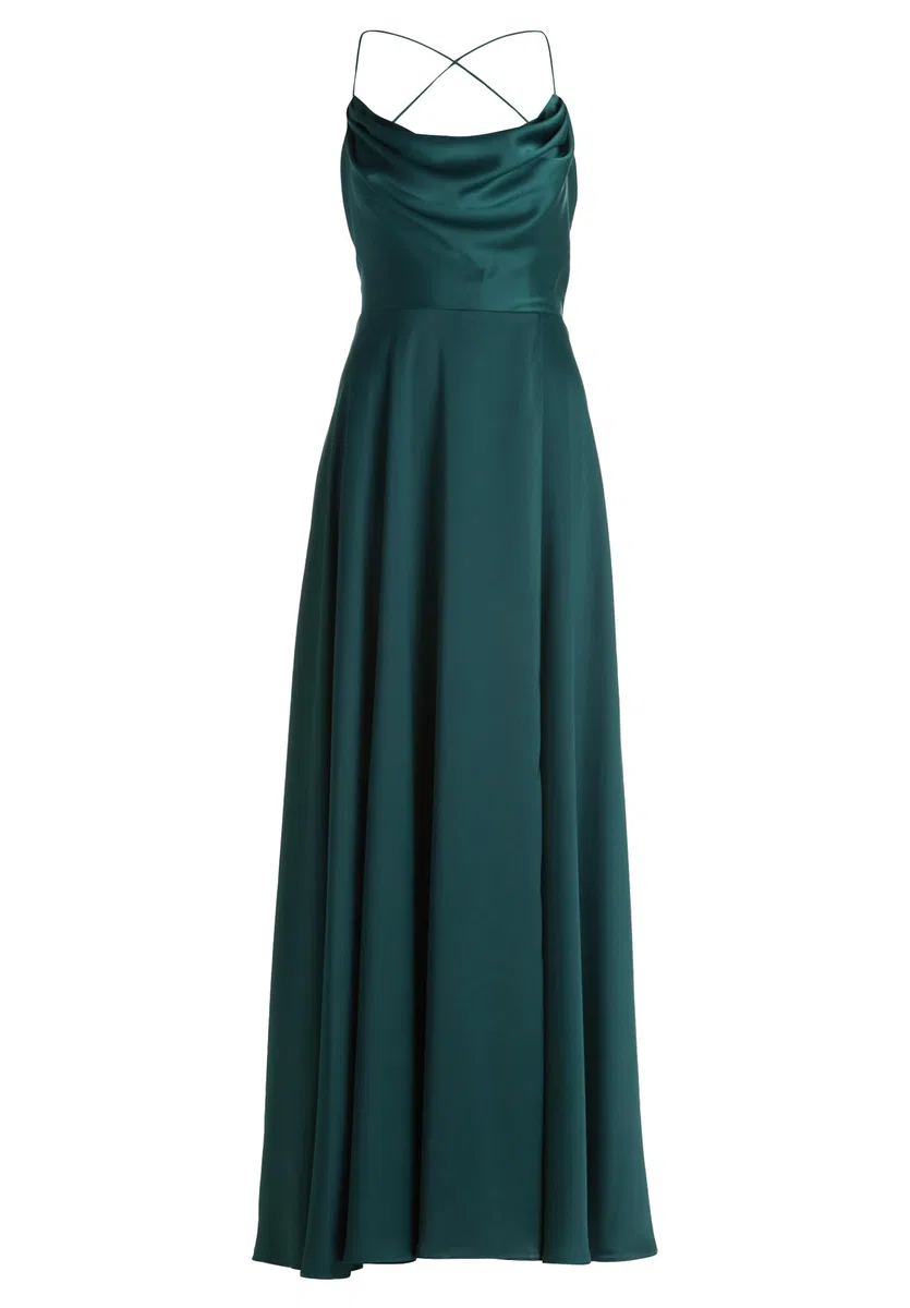 Vera Mont Damska sukienka wieczorowa, Dusty Slate, 38