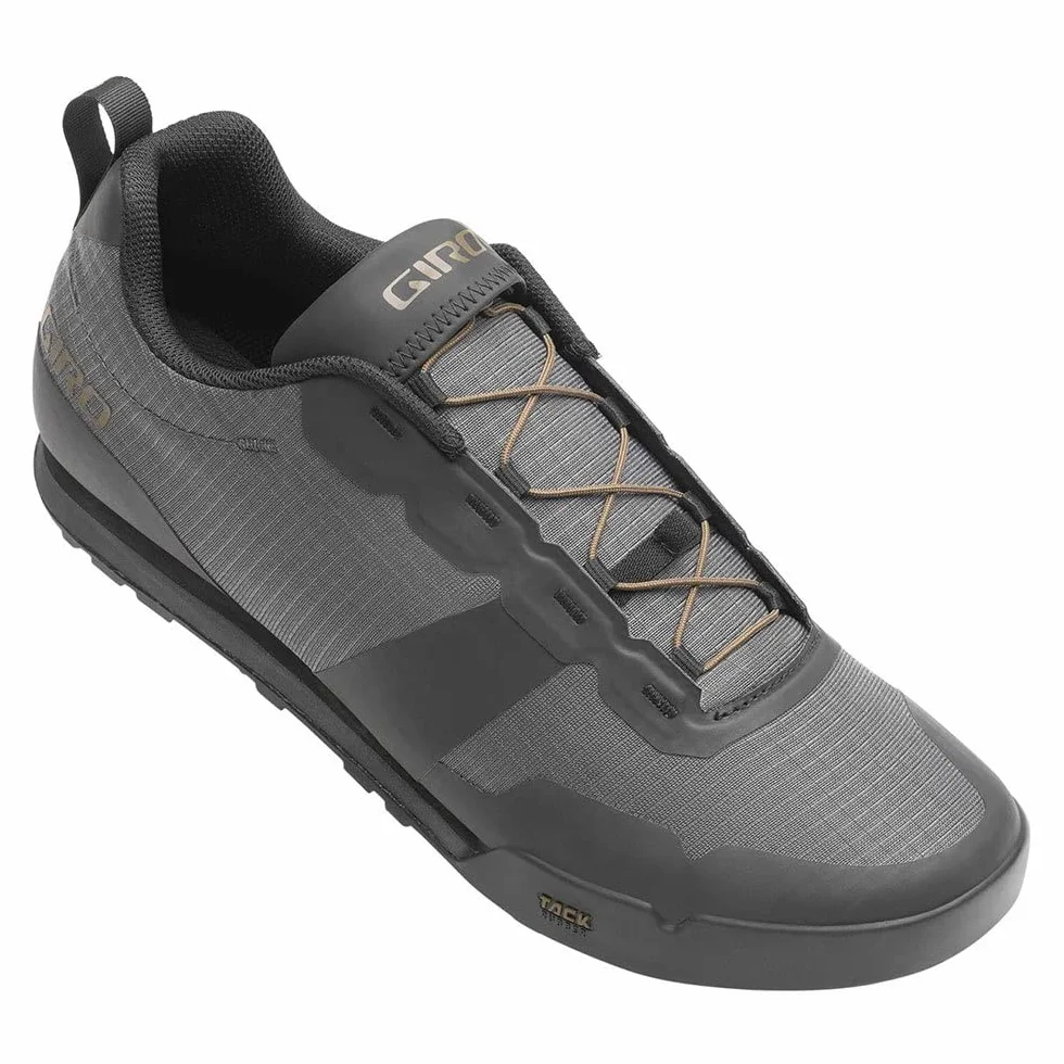 Giro Tracker Fastlace buty do jazdy na rowerze górskim, Dark Shadow/Trail Green, 39 EU