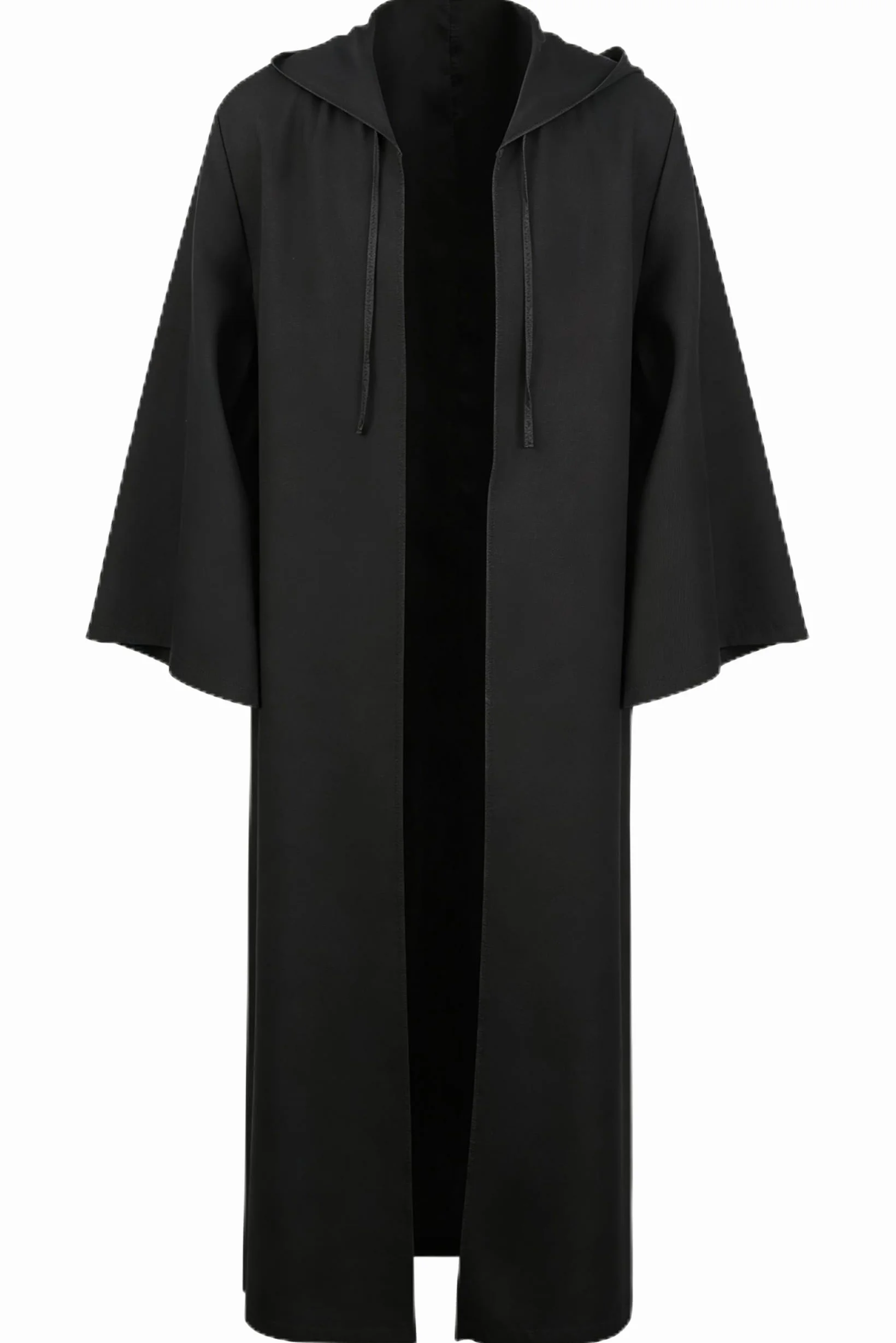 kinstell Jedi mundur szlafrok z kapturem kostiumy rycerskie czarna tunika mundur pełne Halloween Darth szlafrok z kapturem płaszcz kostium cosplay