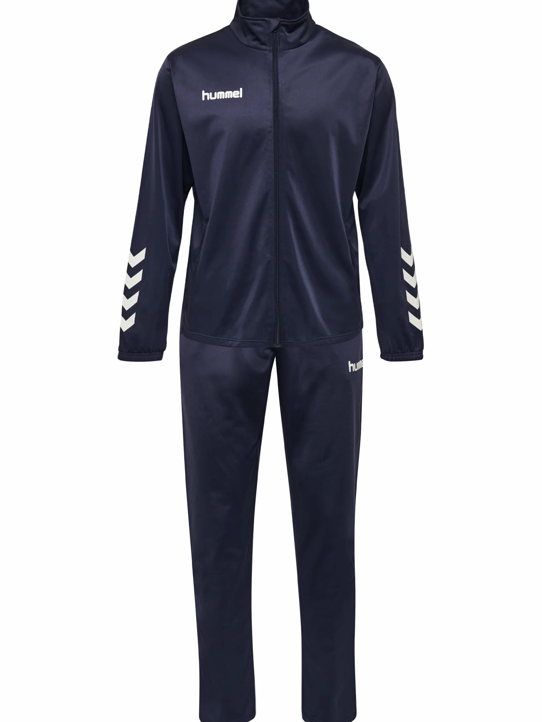 hummel 205876 męski zestaw Promo Poly Track Suit, bleu Marine, L EU