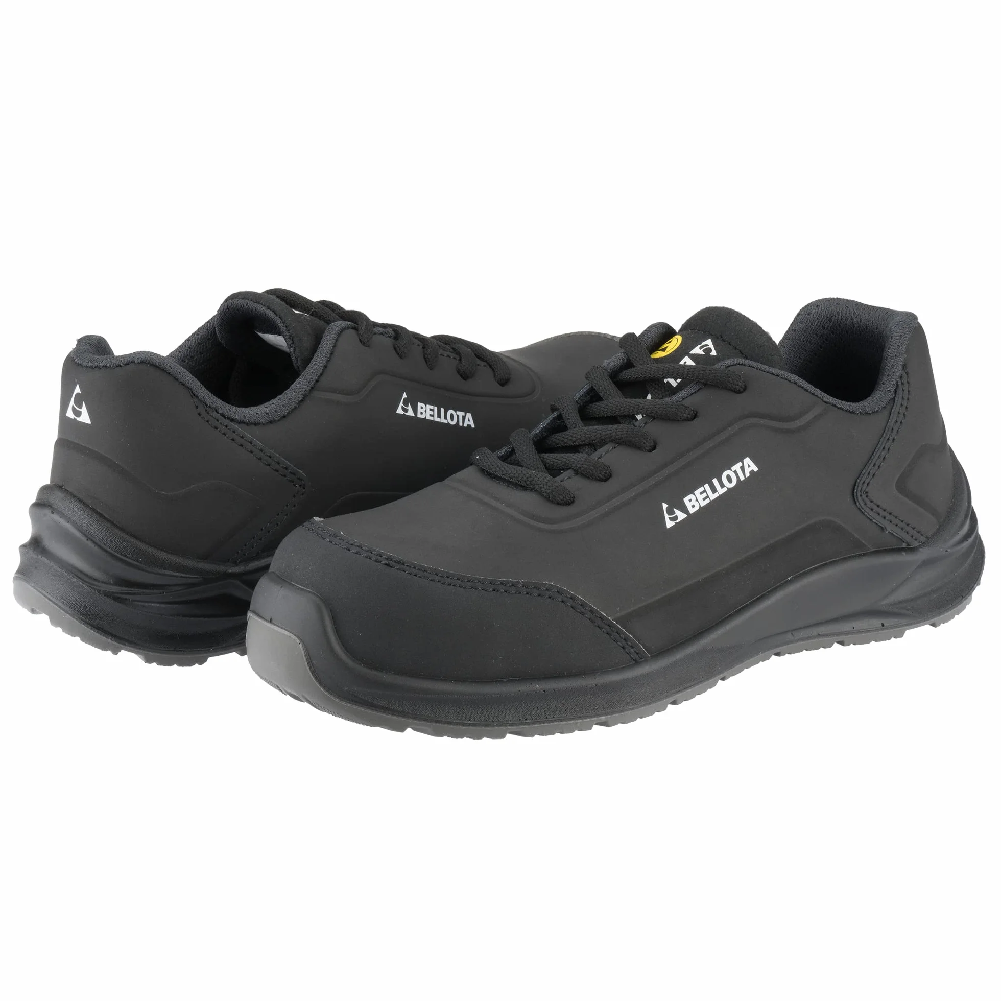 Bellota Damskie buty ochronne Flex Carbon Fem S3 / obuwie 073890s3 Industrial, czarny/biały, 5 UK, Czarny, biały
