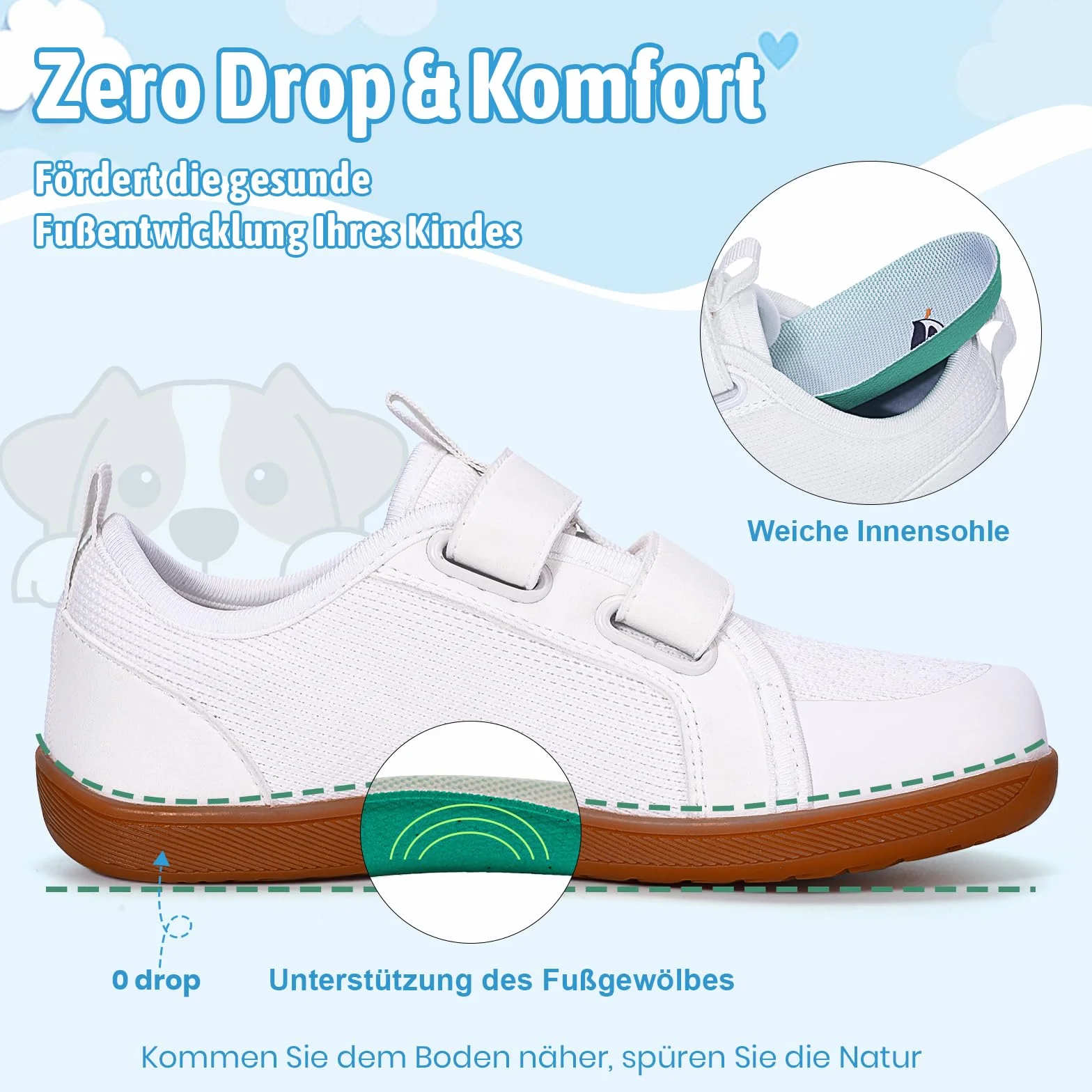 Buty do chodzenia na boso dla dzieci, szerokie, dla chłopców i dziewczynek, minimalistyczne trampki, miękkie, antypoślizgowe, do biegania w terenie, z podparciem łuku stopy