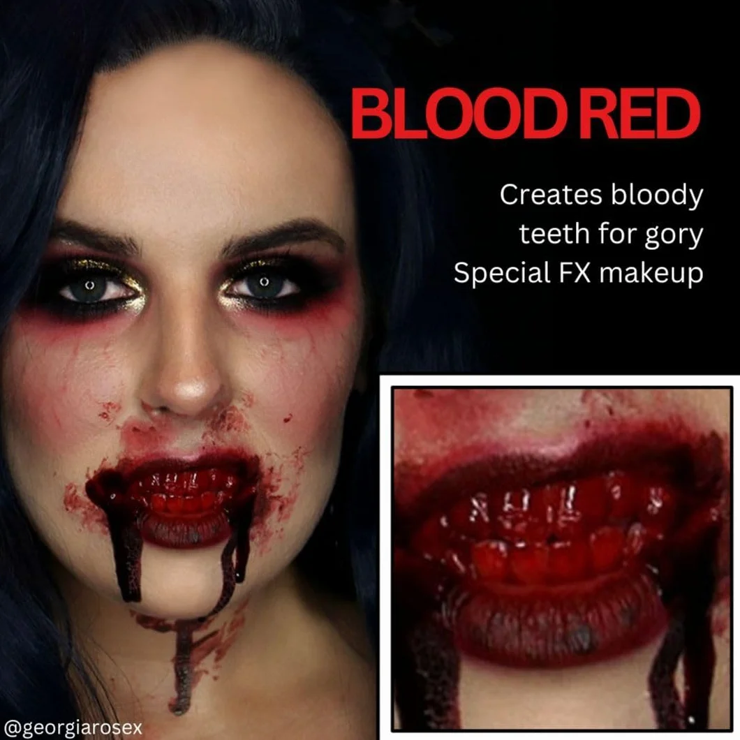 Mehron Tooth FX Make-up Blood Red (4 ml)