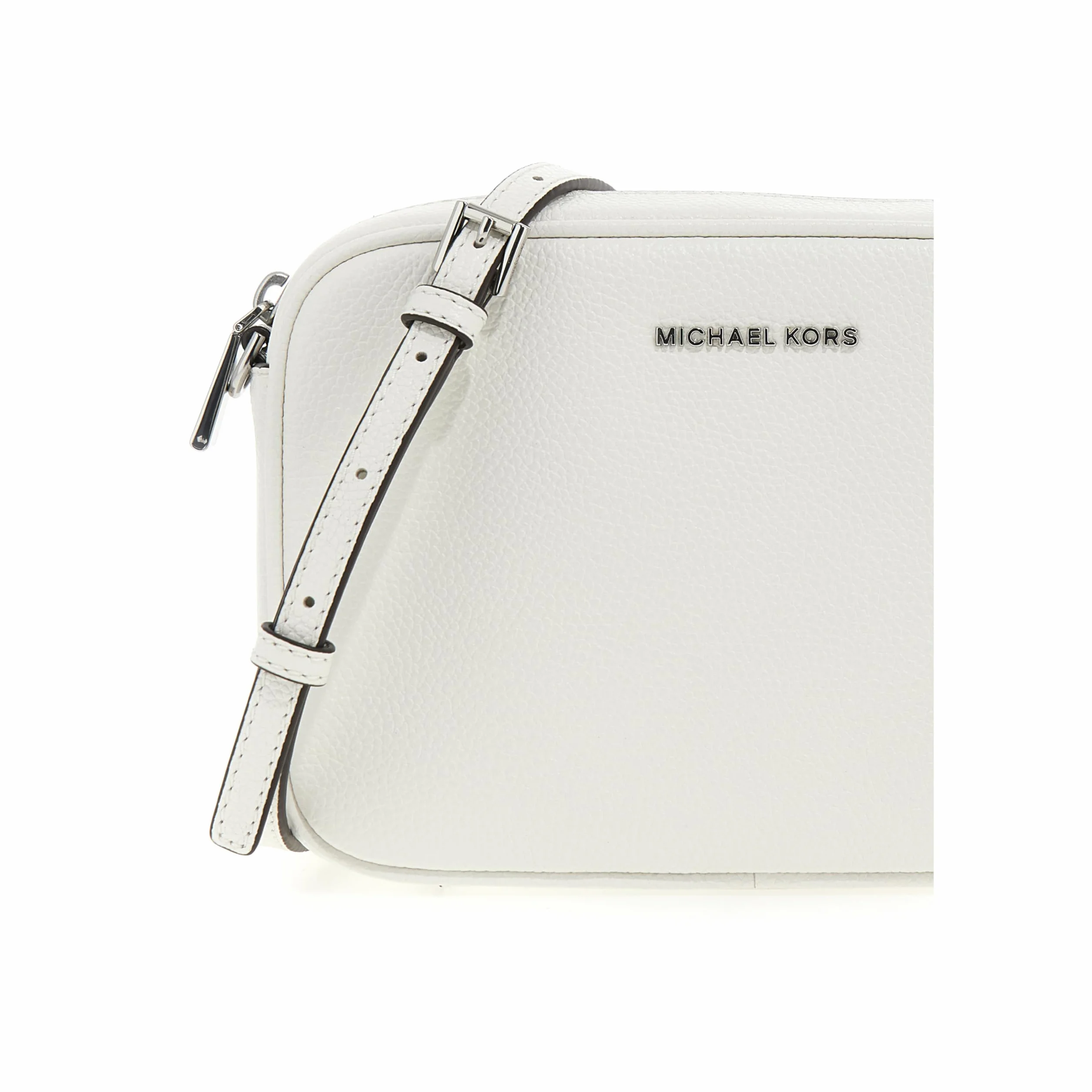 Michael Kors Jet Set MD Camera Bag, Torba damska, Optyczny biały