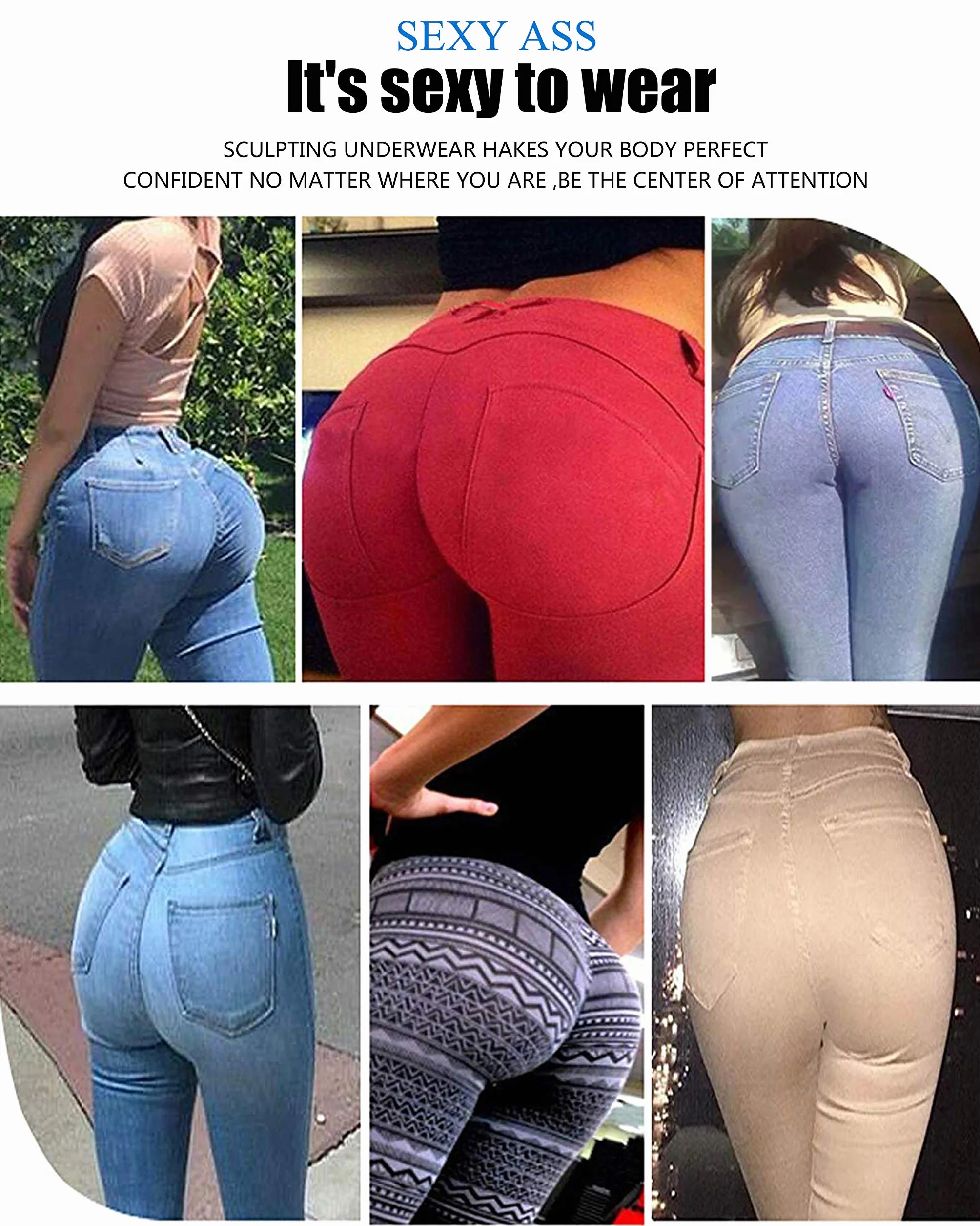 Wyściełana bezszwowa bielizna modelująca pośladki majtki wzmacniające biodra majtki modelujące pośladki bielizna szorty