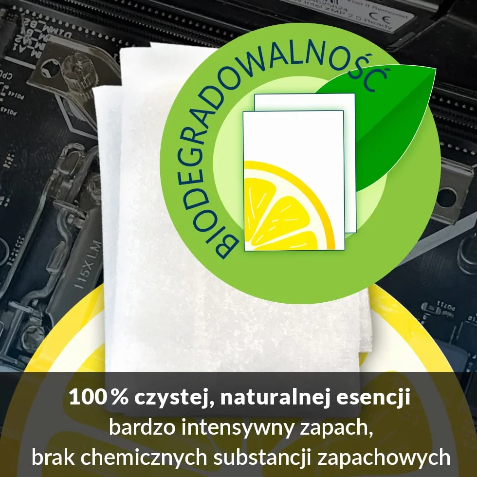 ARCTIC MX Cleaner (40 sztuk) - Ściereczki do usuwania pasty termicznej, 11,5 x 11,5 cm, biodegradowalne