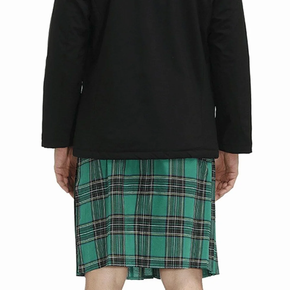 Szkocka szkocka kilt szkocka plisowana spódnica Skutda Kilts Tradycyjne kostiumy dla mężczyzn