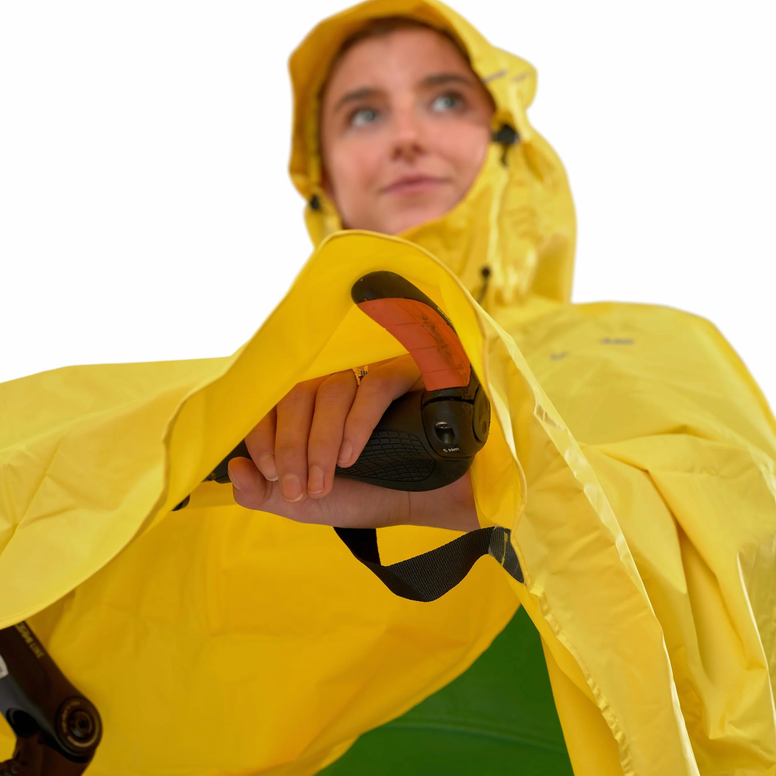 LOWLAND OUTDOOR® Ponczo przeciwdeszczowe rowerowe