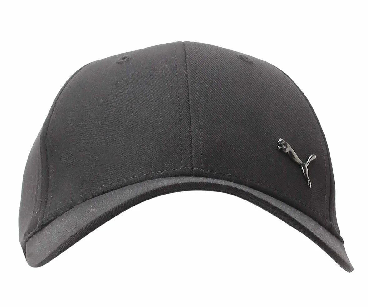 Puma Uniseks Metal Cat 21269 Czapka z Daszkiem, Czarny, M