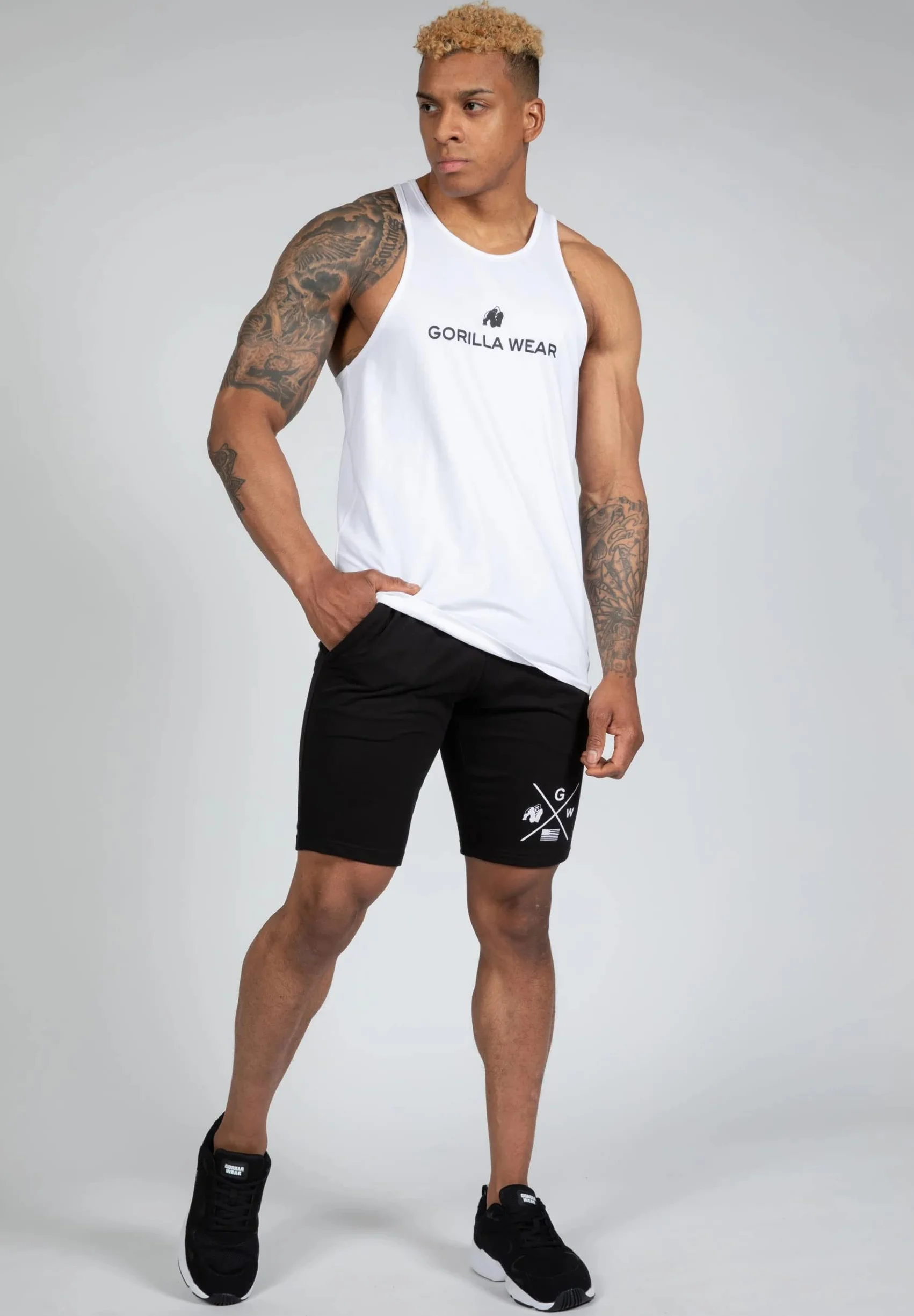 Gorilla Wear T-shirt Mężczyźni Carter Stretch Tank Top
