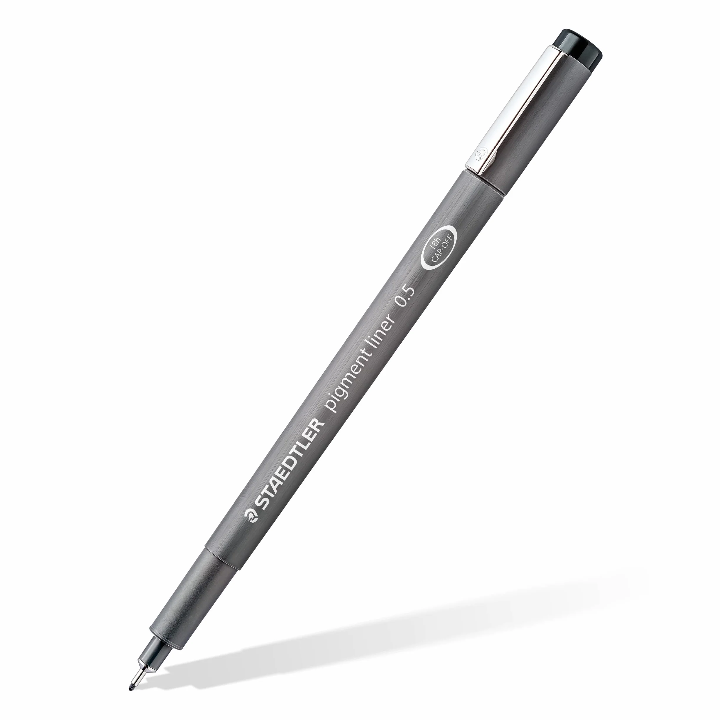 Staedtler 308 SB6P Zestaw Cienkopisów, Czarny, 6 sztuk