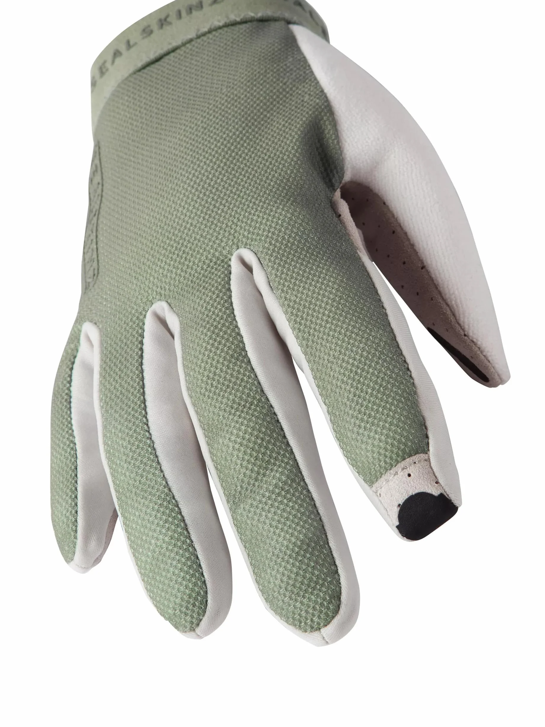 Sealskinz Paston Rękawice Damskie Z Perforowaną Powierzchnią Dłoni, Na Zimną Pogodę, Zielone, Xl