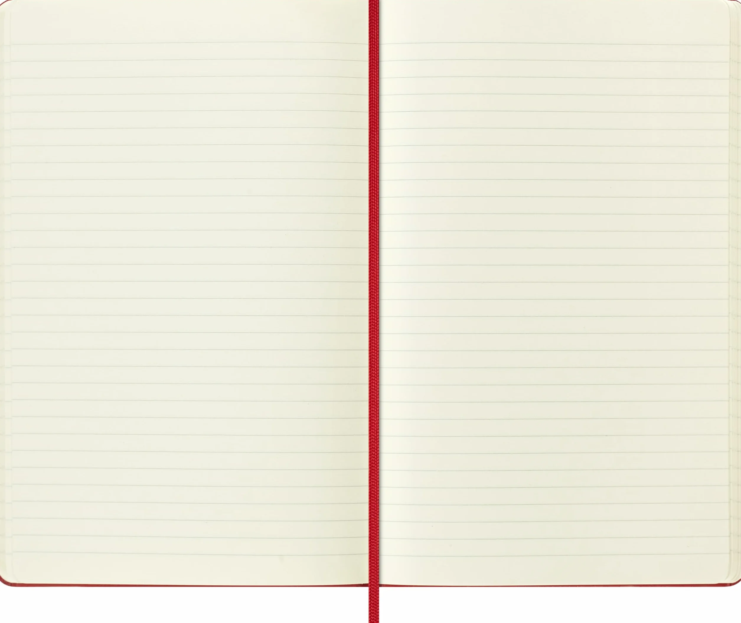 Moleskine Holiday Notizbuch, L/A5, Liniert, fester Einband, Scharlachrot