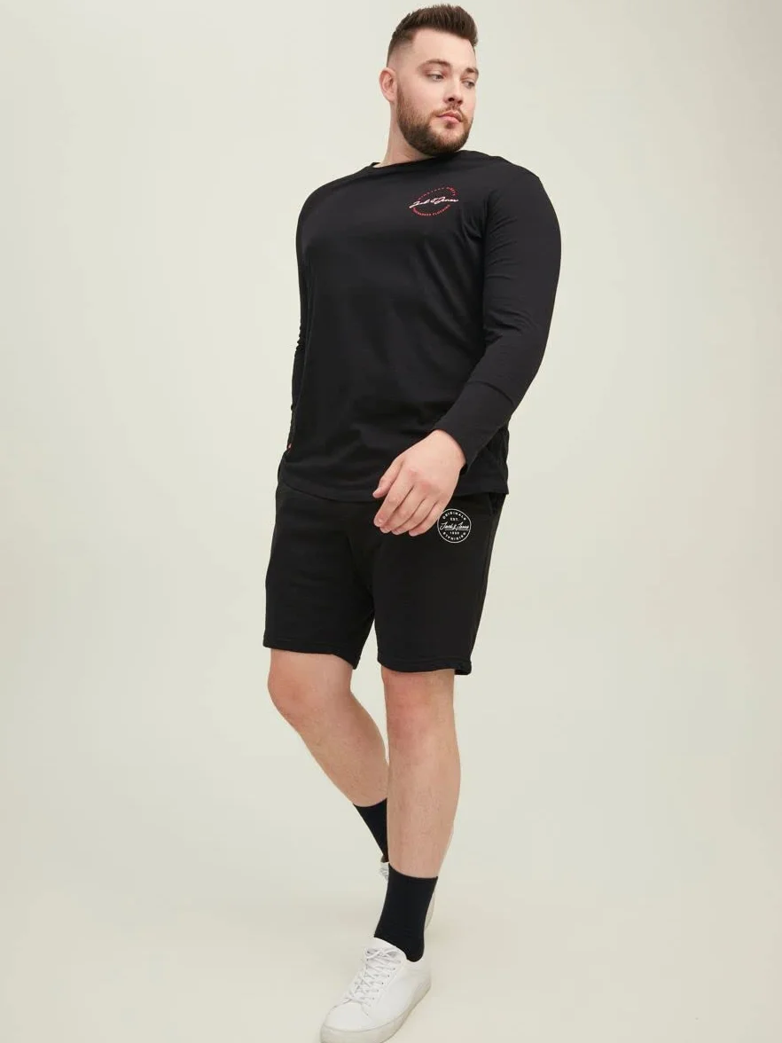 JACK & JONES Jji Shark Jjsweat Shorts At Ps Sn - Shorty Mężczyźni