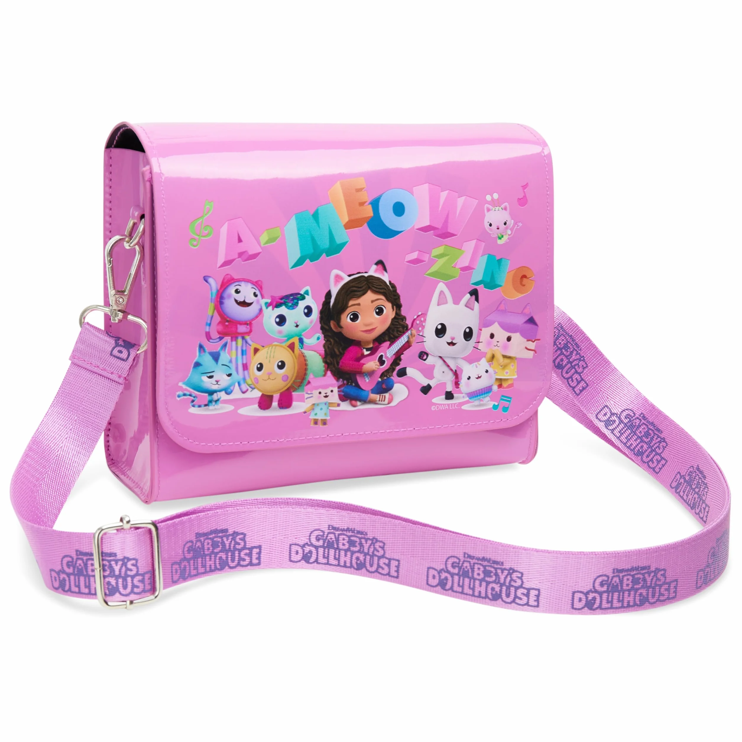 Gabby's Dollhouse Dziewczęca torebka crossbody, liliowa, jeden rozmiar