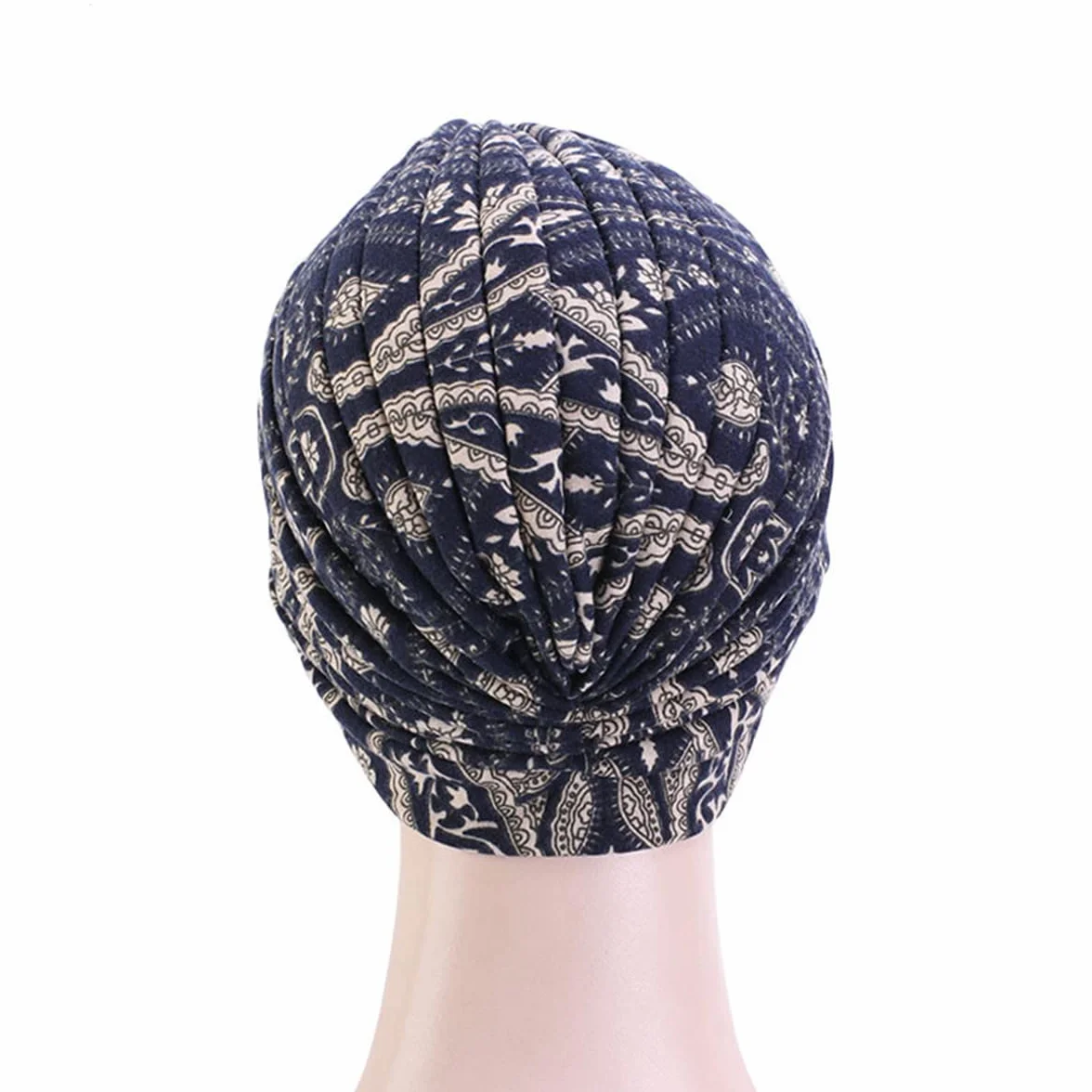 Luminary Einfarbiges Kopftuch für Frauen, Turban, Kopfbedeckung, Chemo-Beanie-Schal, Kopfbedeckung für Krebs, Chemo, Haarausfall, 15, Rozmiar uniwersalny