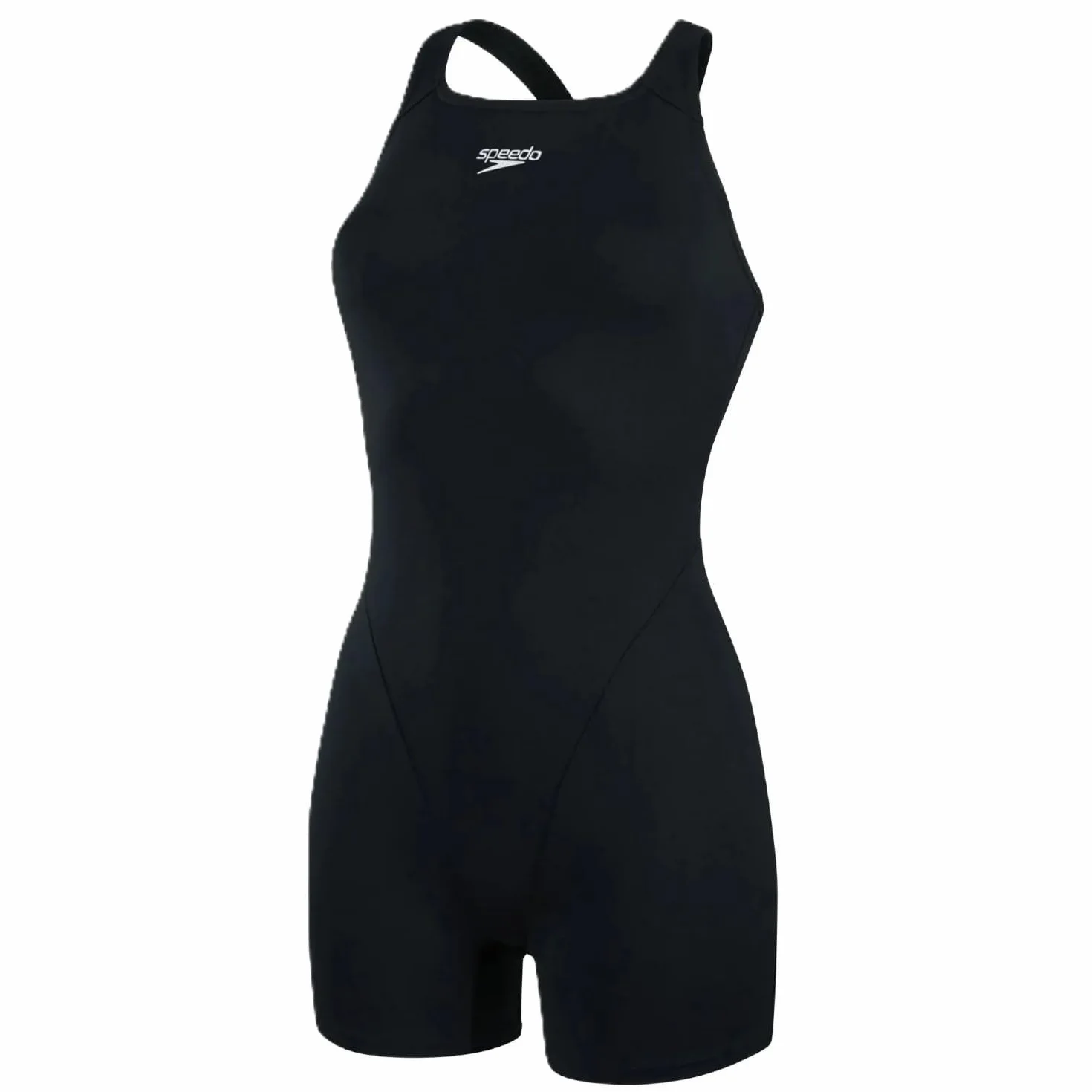 Speedo Kobiety Eco Endurance+ Legsuit Strój Kąpielowy, Czarny, 34