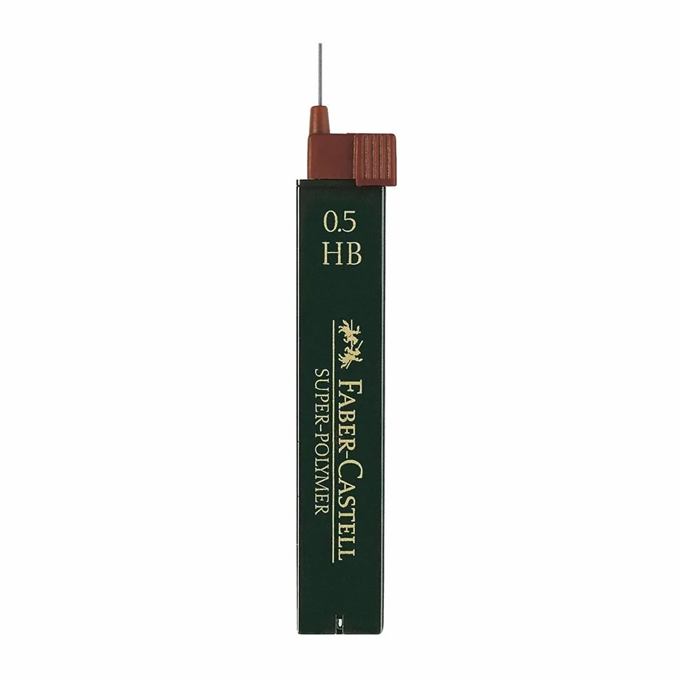 (0.5 mm HB) - Faber-Castell Super-polymer Fineline Leads 0.5mm - HB