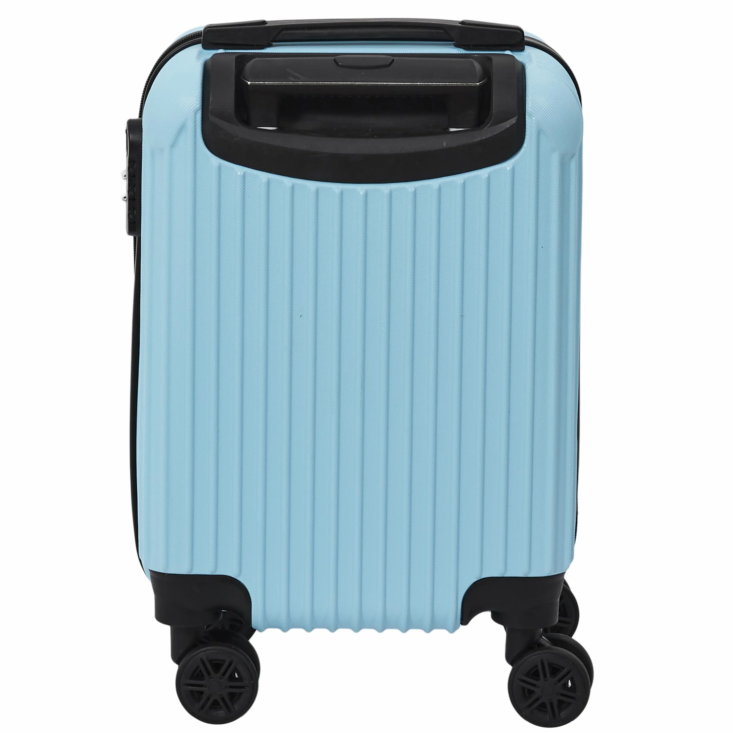 JET LAG, Set of 3 Rome Suitcases 36L 60L 86L, Elegant and Modern Design, Optimal Storage Capacity, Robust and Durability, Carrying Comfort, Blue