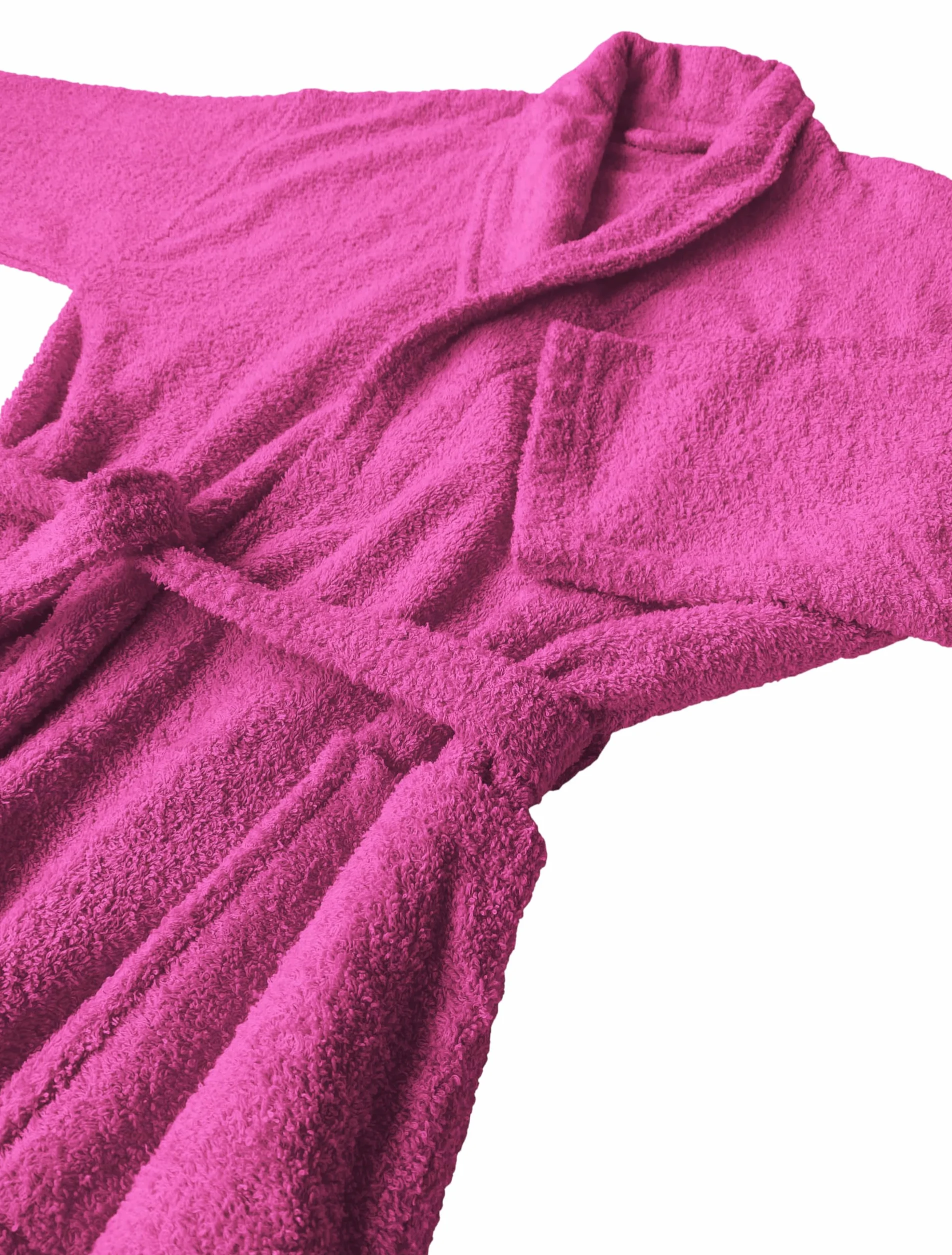 LEBENGOOD Szlafrok damski 100% bawełna OEKO-TEX, ręcznik frotte 450 g/m², szlafroki dla młodzieży, pod prysznic, na basen, szlafrok, unisex