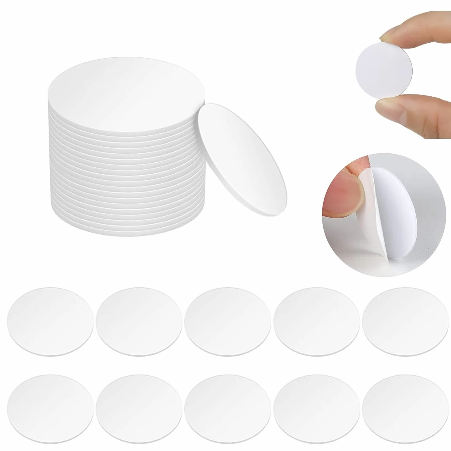 30 sztuknfc Tag 25 mm 540 bajtów NTAG215 karty do wielokrotnego zapisu, puste naklejki z TagMo i Amiibo, okrągłe naklejki NFC