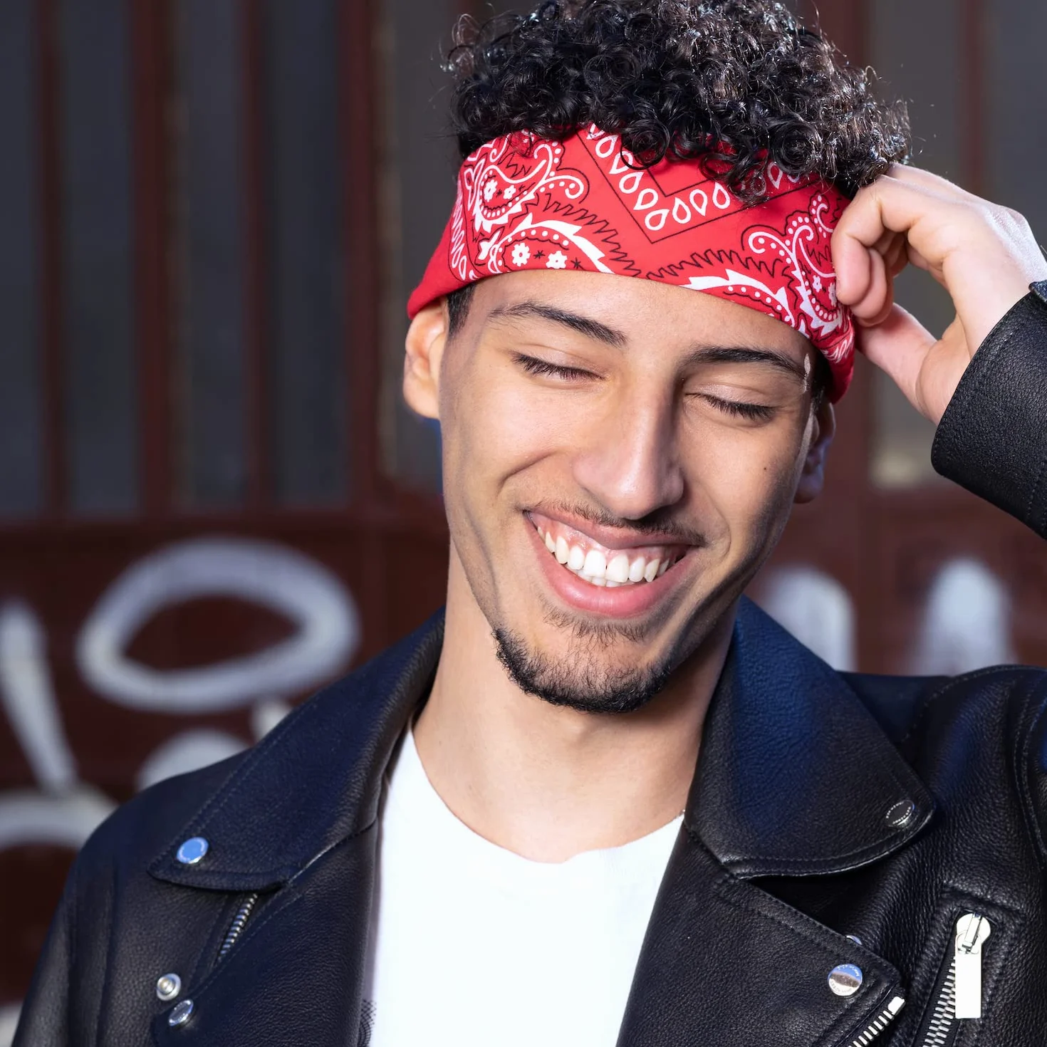...KARL LOVEN Bandana - wzór mandali Paisley - 100% bawełna przetestowana przez TÜV - gruba tkanina - 20 ekskluzywnych kolorów, Czarny, 5er Pack
