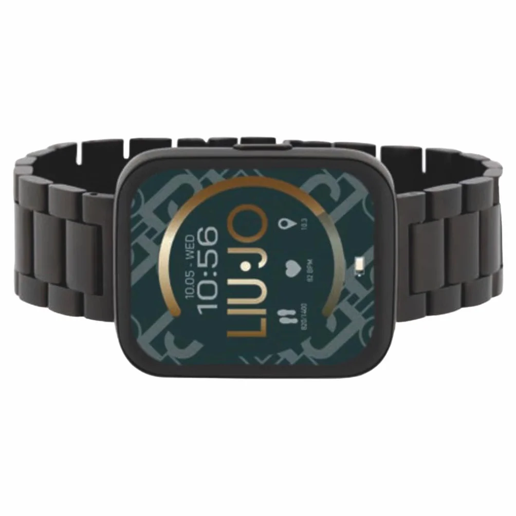 Liu Jo zegarek unisex do smartwatcha Voice Slim Solid Black, Bransoletka