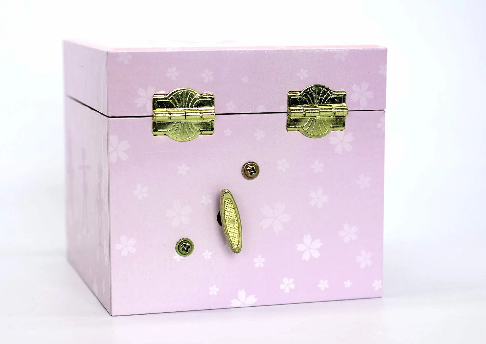 Trousselier TROUS20975 Balerina Shoe Musical Cube Box - Różowy
