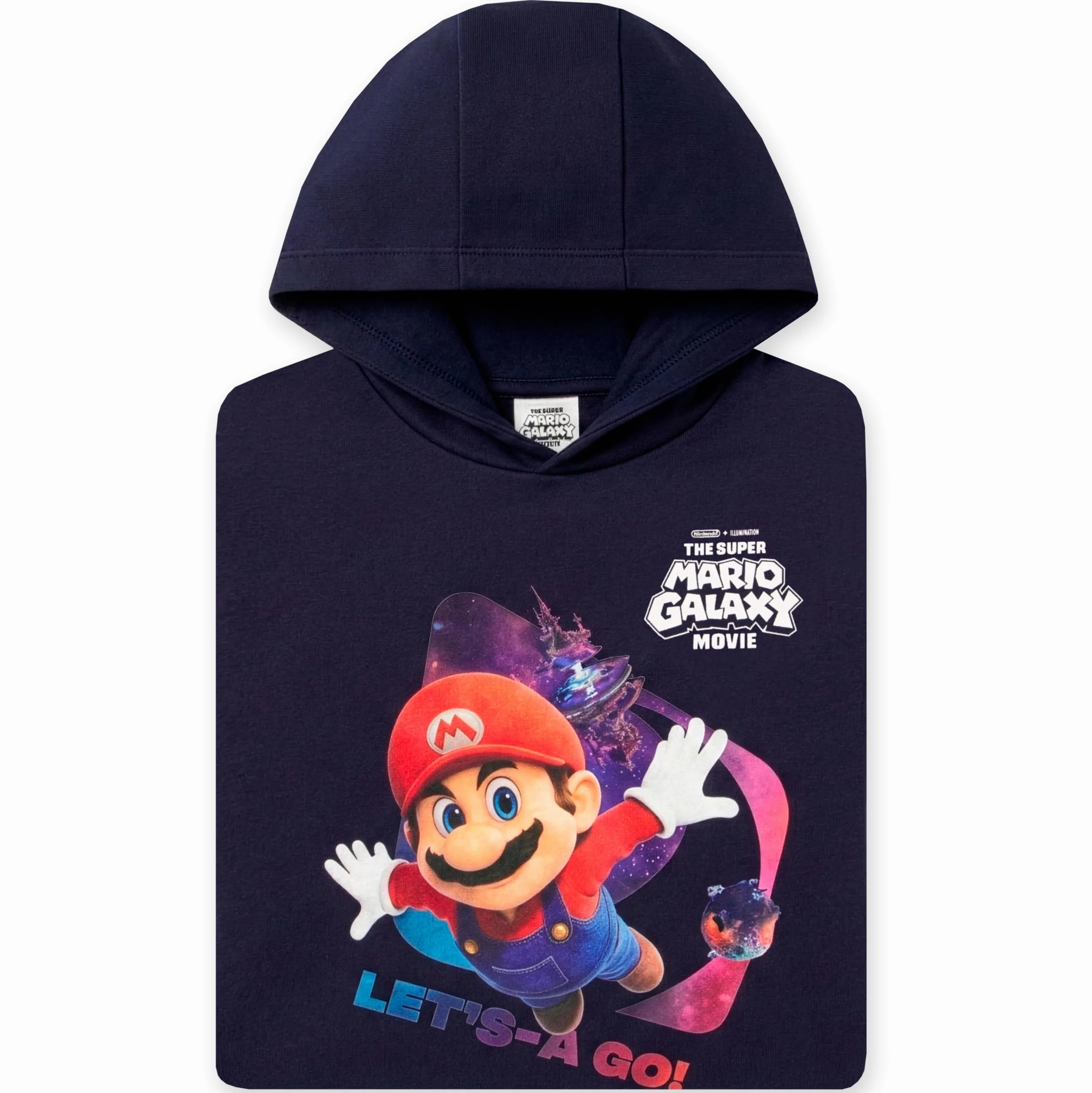 Super Mario Bluza Z Kapturem Dla Chłopców, Bawełniana Bluza Z Kapturem Mario Galaxy Movie Dla Chłopców