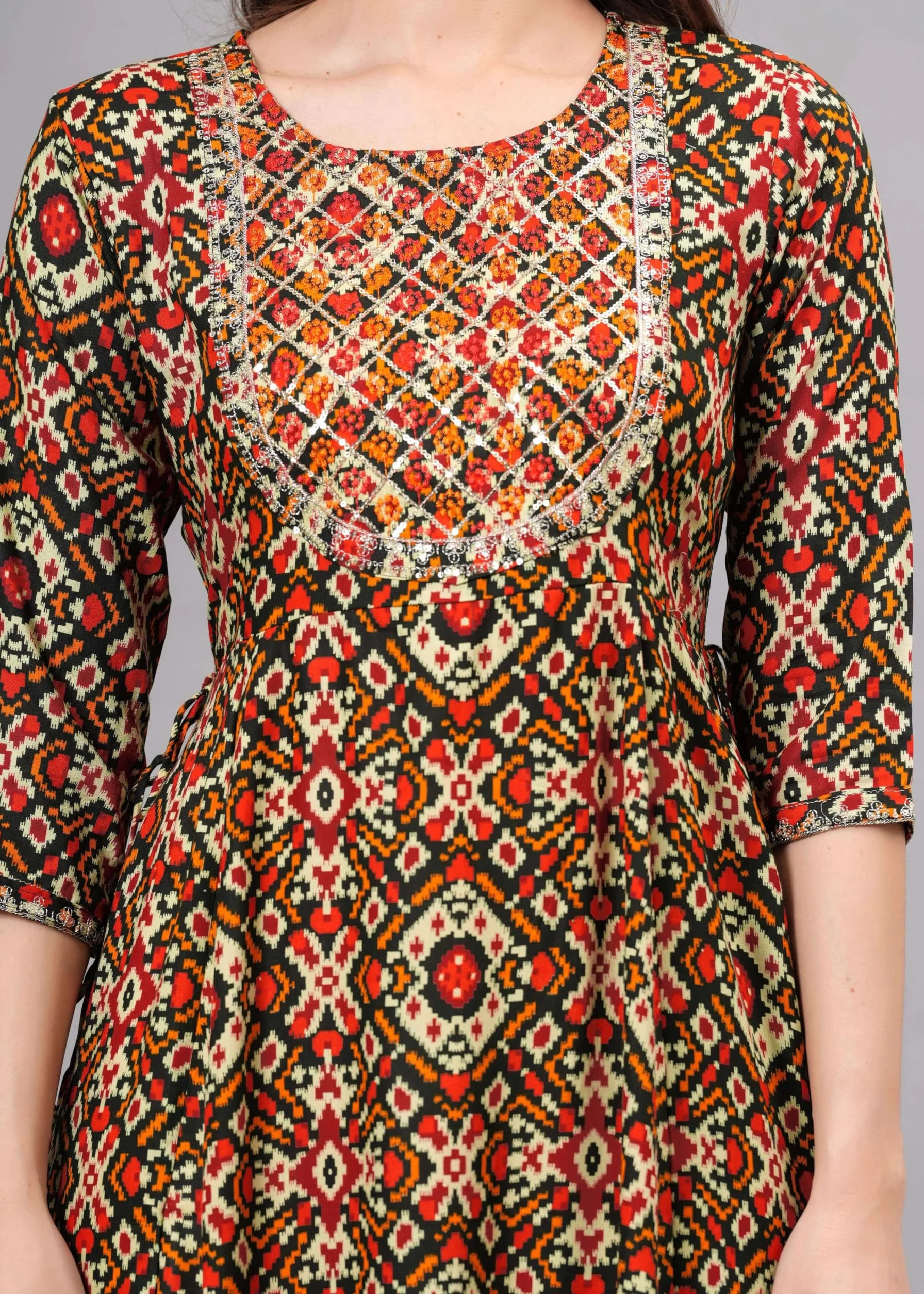 Indyjskie damskie Anarkali długie kurta kurtis dla kobiet