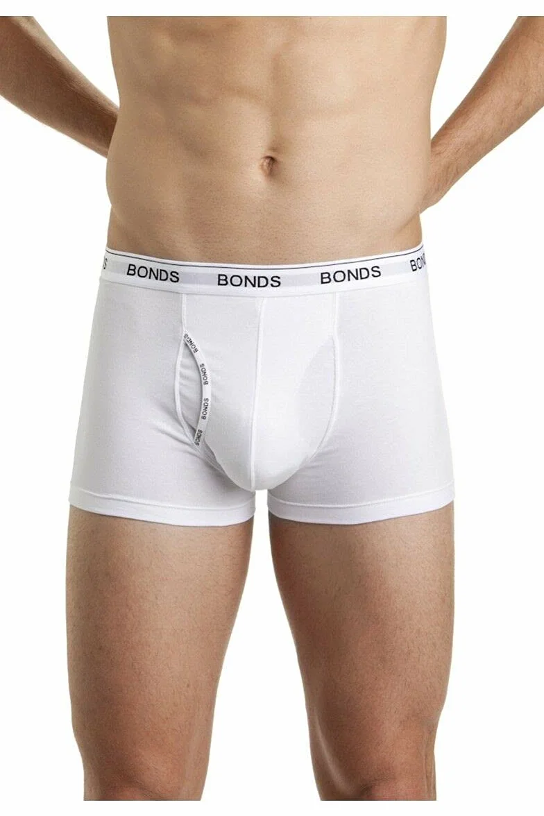 Bonds Bielizna z mieszanki bawełny Guyfront Trunk Mężczyźni Underwear Cotton Blend Guyfront Trunk (3 w zestawie)
