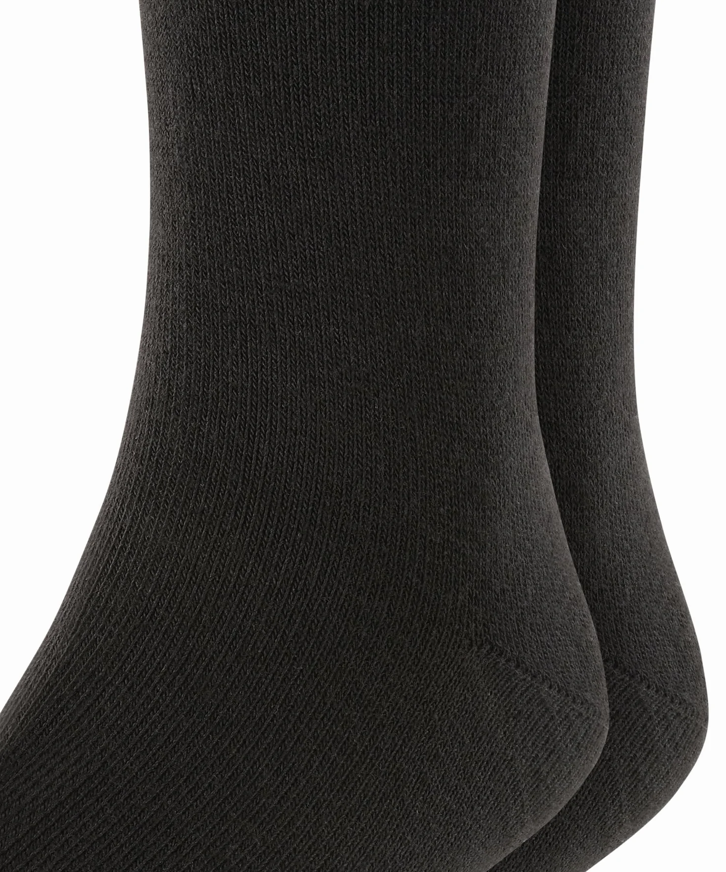 ESPRIT Uniseks - dzieci Podkolanówki Foot Logo Multipack K Kh Bawełna długie jednokolorowe 2 Pak, Czarny Black 3000, 31-34