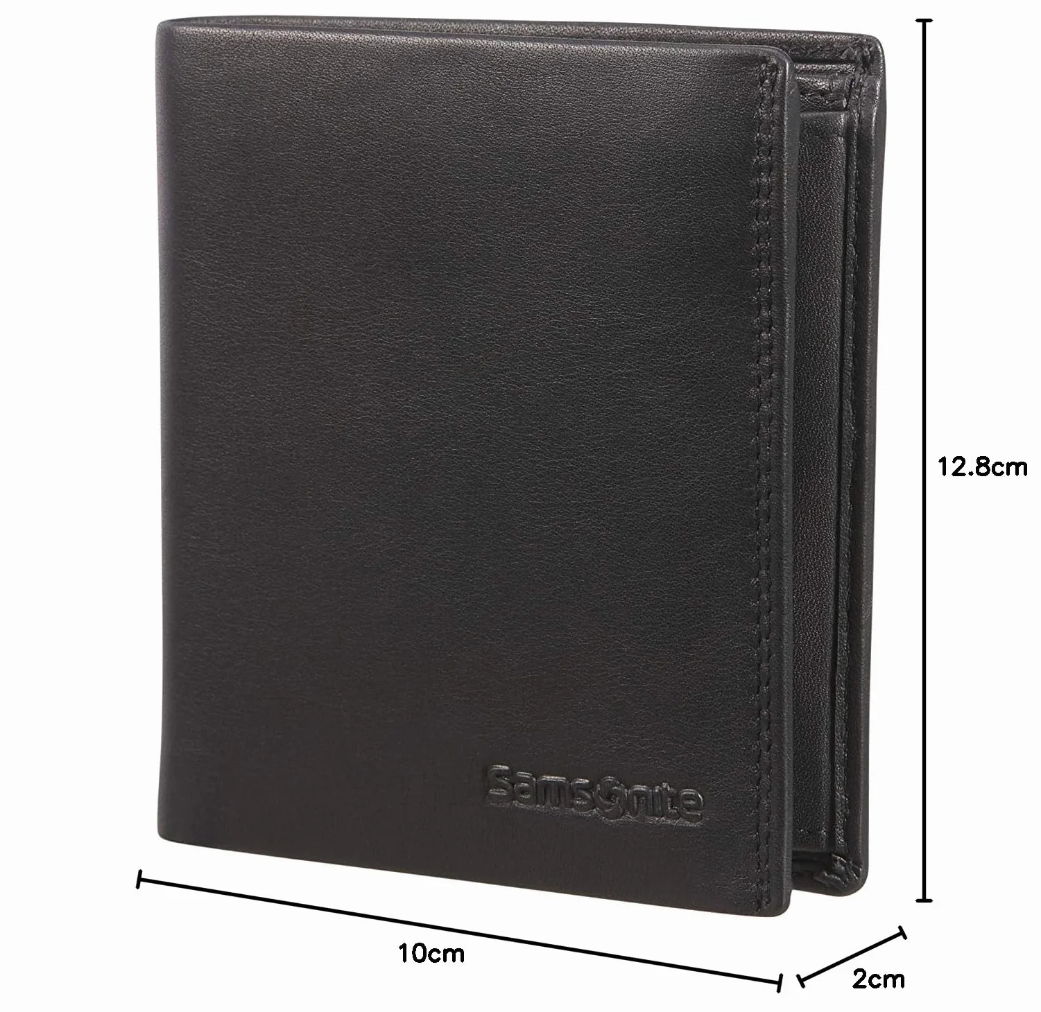 Samsonite Attack 2 SLG - Portfel, 12,8 cm, czarny (czarny)