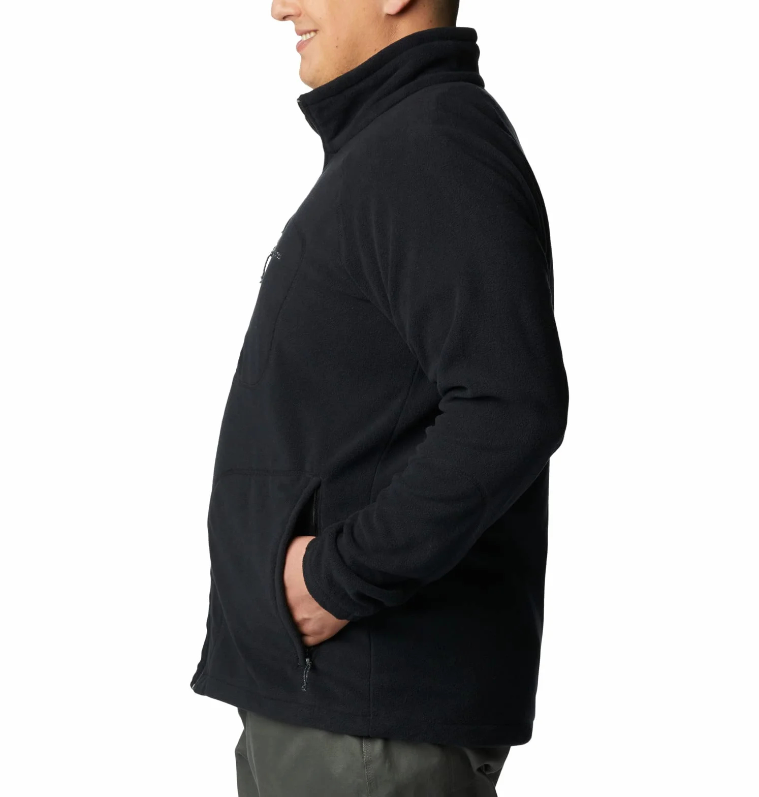 Columbia Fast Trek 2 Full Zip Fleece, Kurtka polarowa Mężczyźni, Black, XL