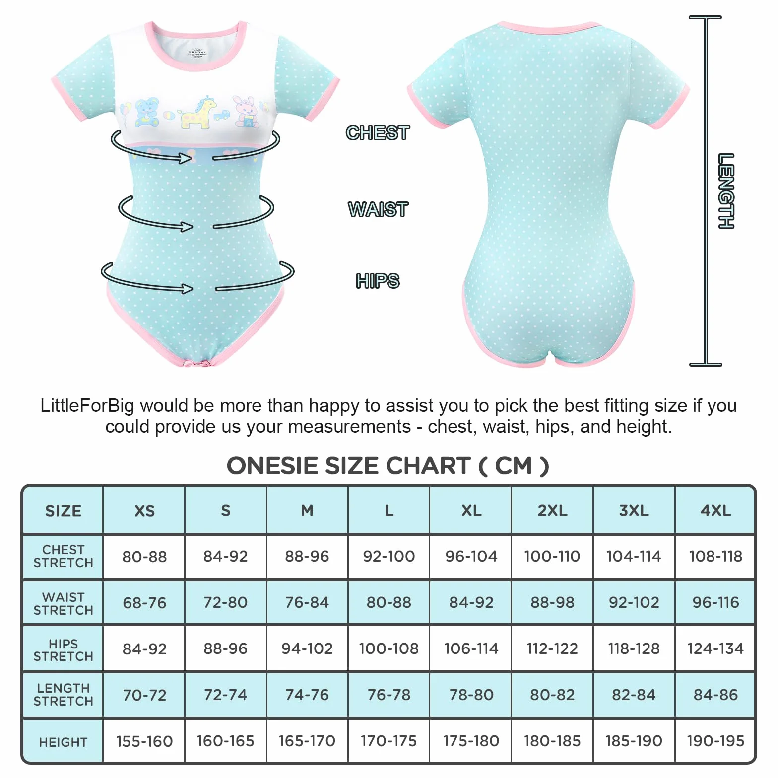 LittleForBig Jedwabiste śpioszki Onesie Piżama Body - Baby Parade Vintage Romper