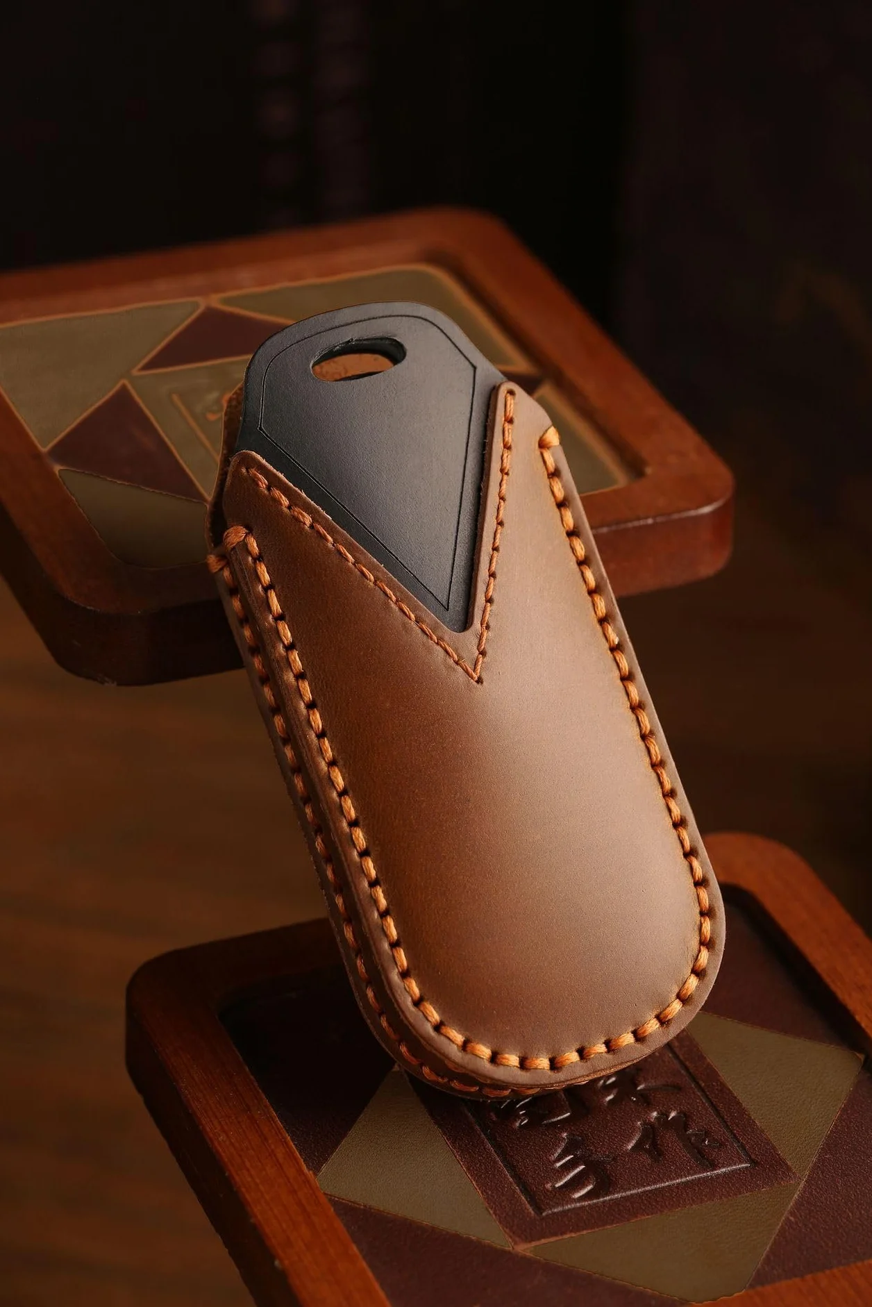 Ontto Retro etui na klucze Pasuje do BMW Mini Countryman U25 Cooper One Aceman 2023 2024 2025 2026 skórzane etui na pilot zdalnego sterowania etui na kluczyki samochodowe klucz pokrowce akcesoria