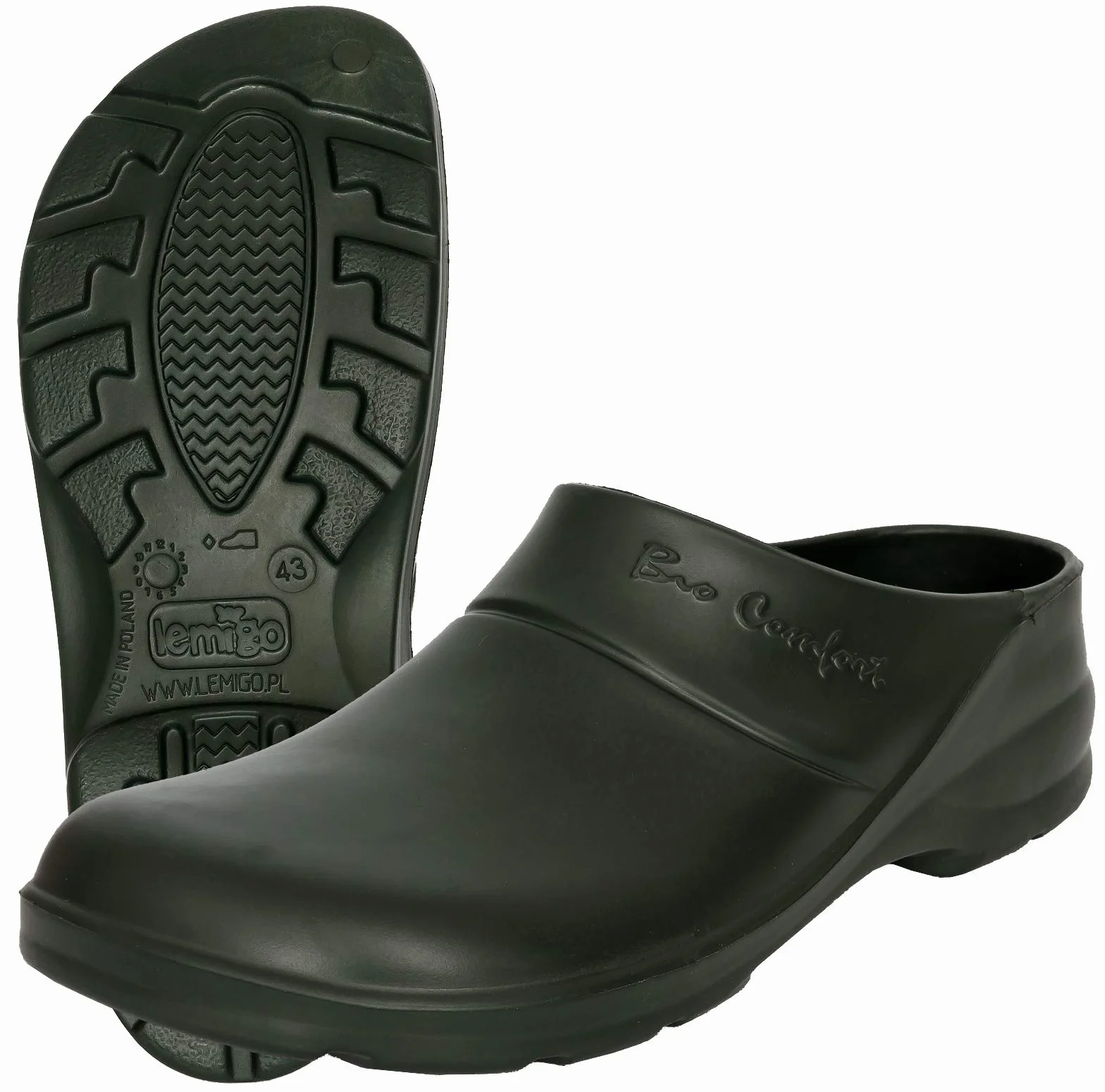 LEMIGO Chodaki z pianki EVA unisex bardzo lekkie buty ogrodowe 36-47 EU