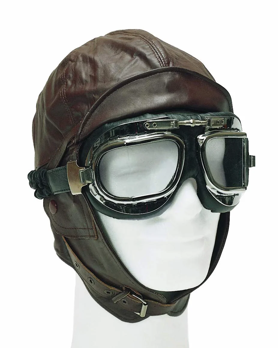 Mil-Tec kask lotniczy brązowy XL EU