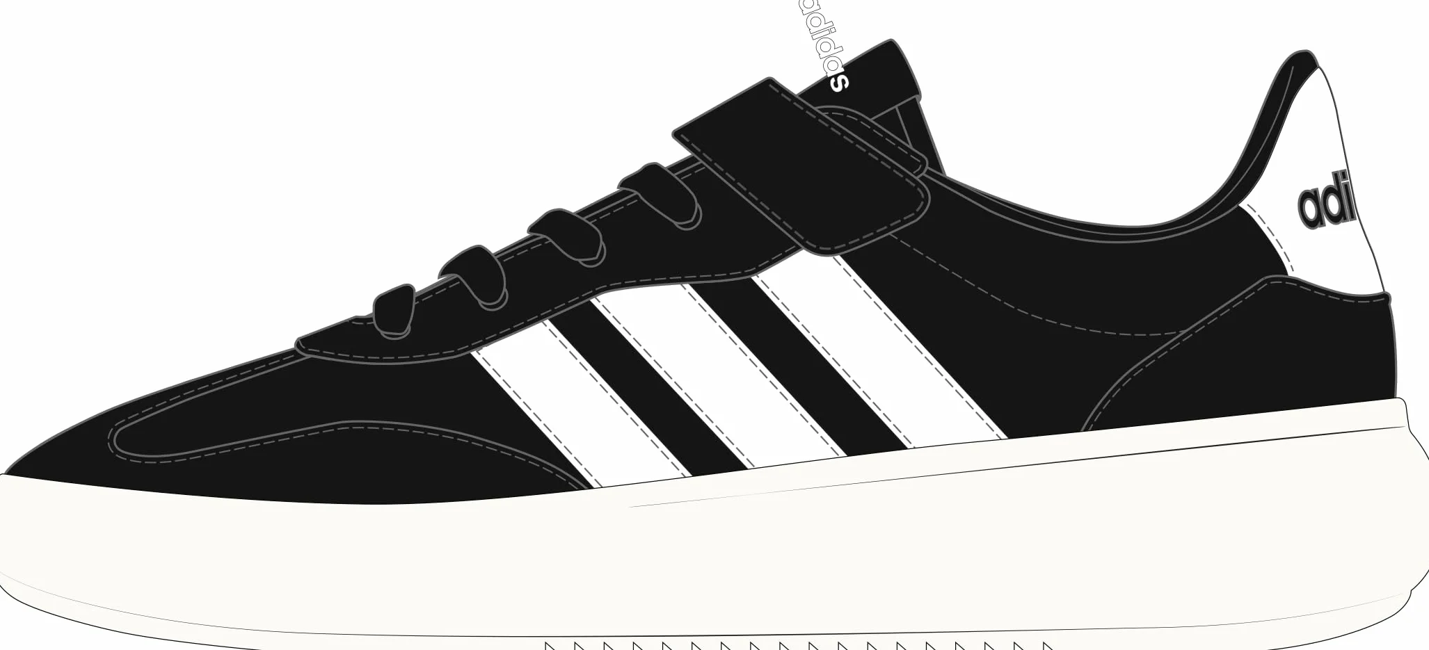 adidas Uniseks - dzieci Barreda Decode Shoes ChildrenBUTY