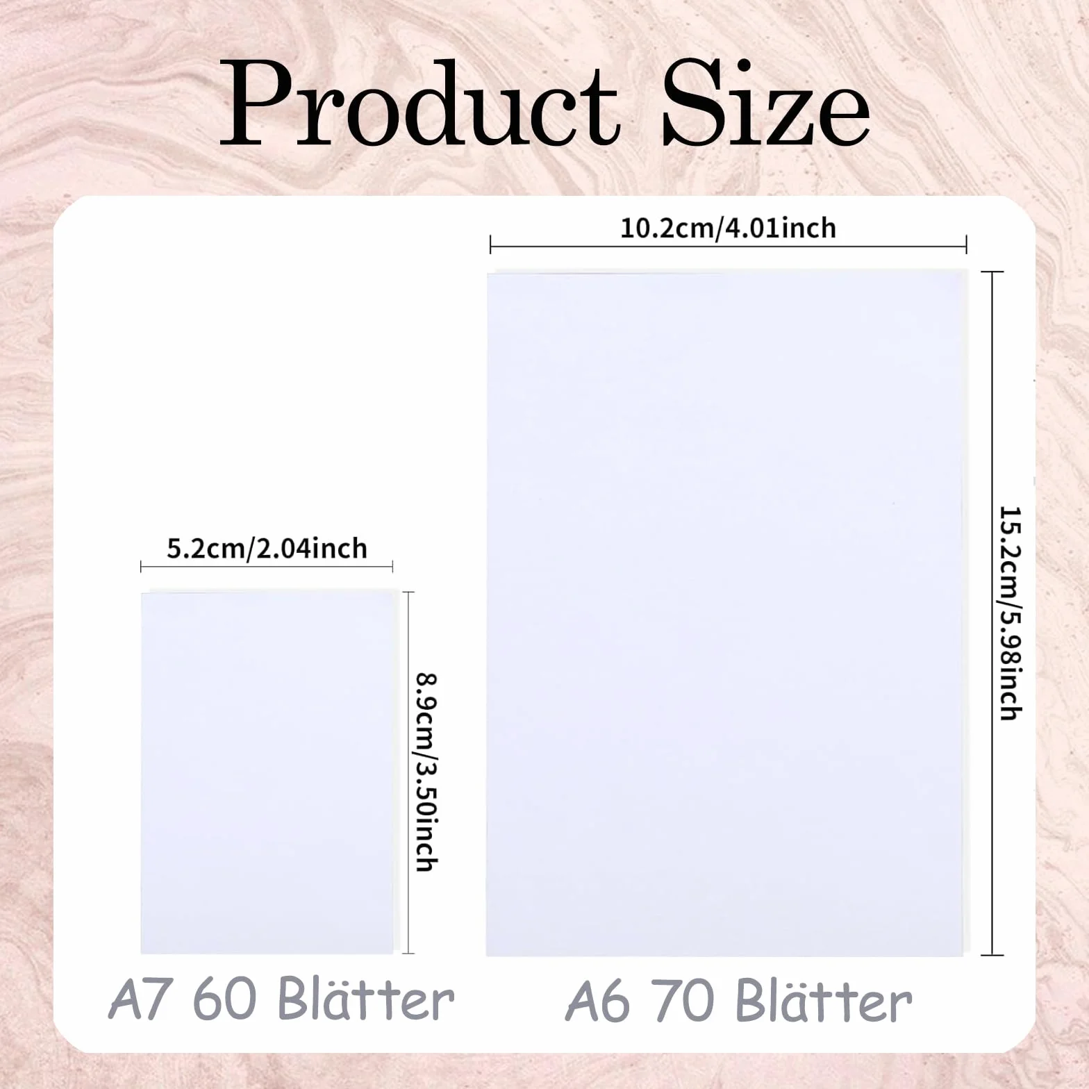 winbest 130 pustych fiszek 10,2 x 15,2 cm / 8,9 x 5,2 cm "zrób to sam" fiszki A6 puste 300 g/m² puste karty do gry, puste kartki z pamięcią na kartki z życzeniami, kartki weselne