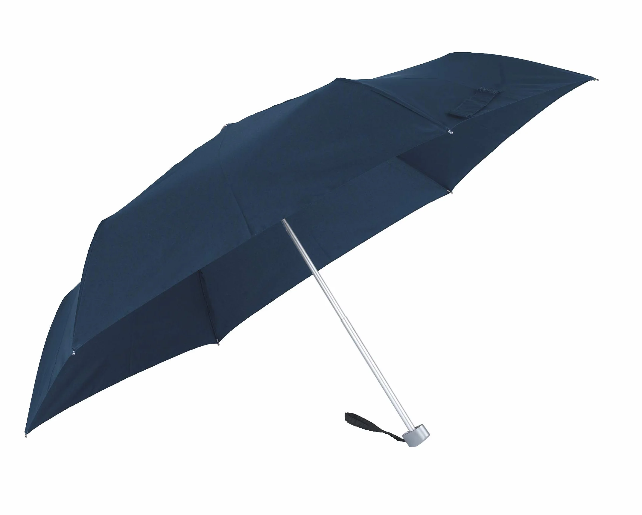 Samsonite Rain Pro 3 Sekcja manualna płaska parasol 24 cm, niebieski